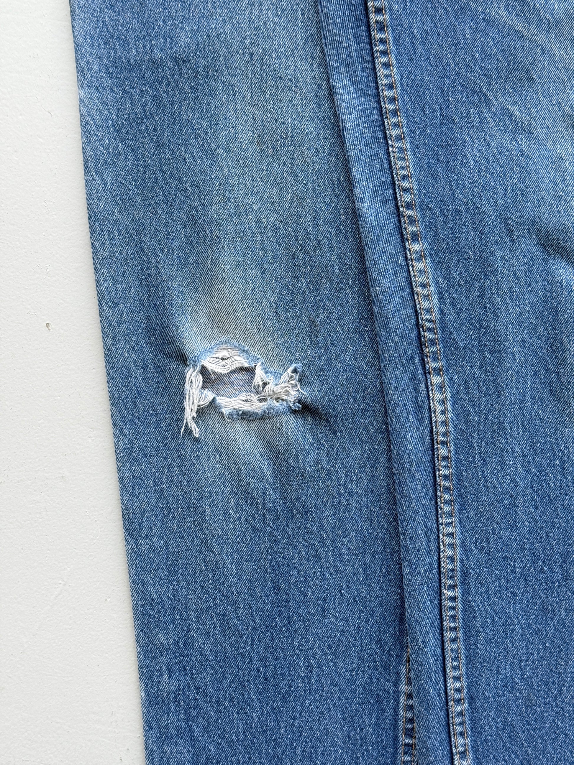 Blue P&G 90's Vintage Workwear Jeans - W33 x L31