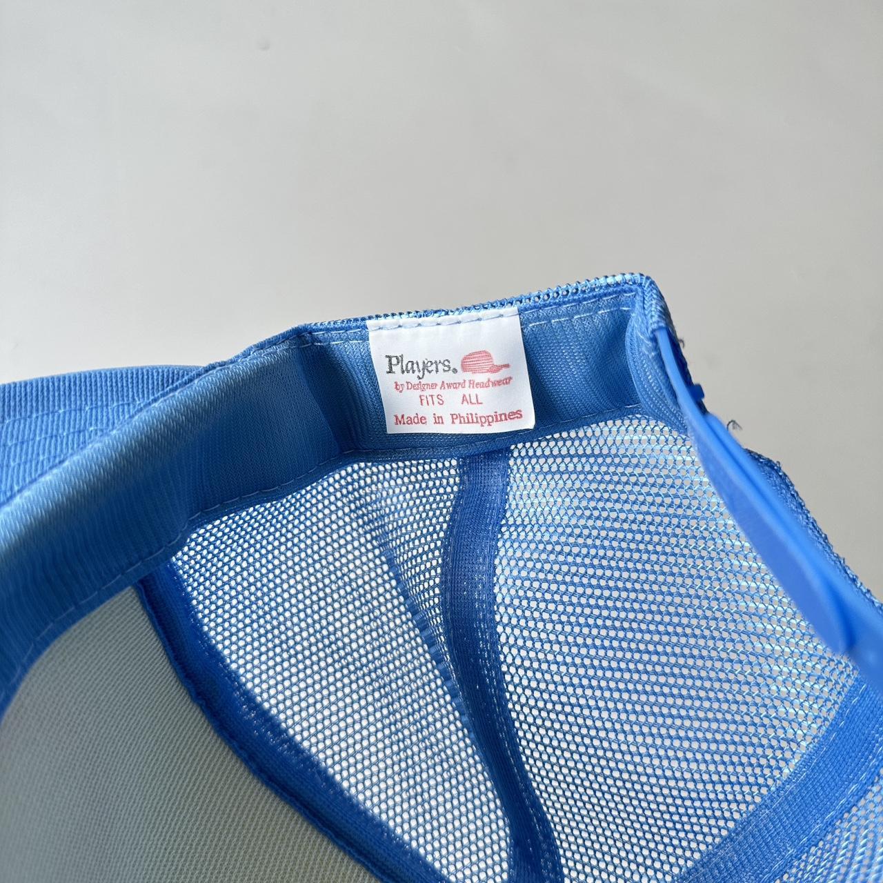 Baby Blue Queen of The Skies Mesh and Foam Trucker SnapBack Cap