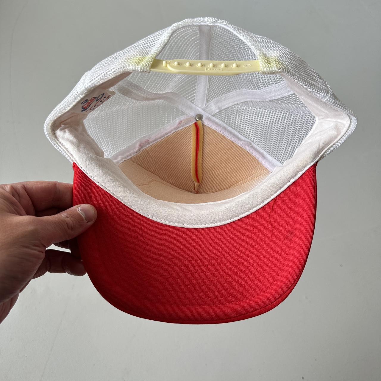 Red Murphy Bros Mesh and Foam Trucker SnapBack Cap