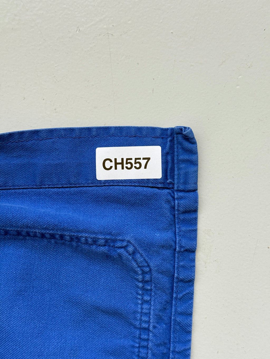Blue French Beugnet 1960s Vintage Workwear Chore Jacket CH557 - Medium