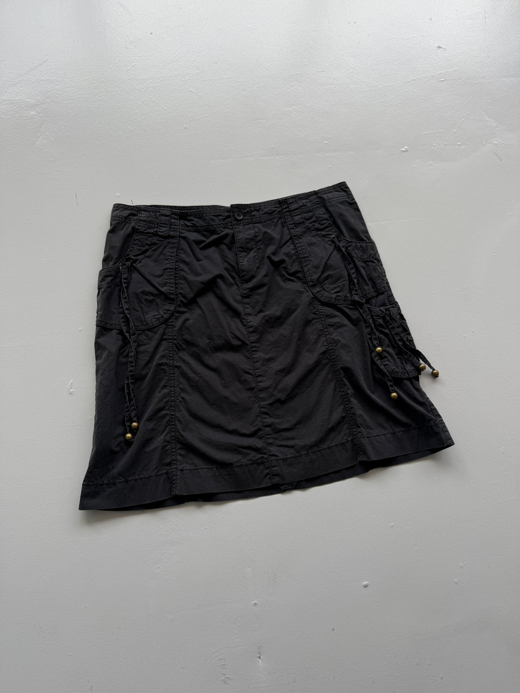 Black Tommy Hilfiger 00's Vintage Y2K Mini Skirt - Size 12