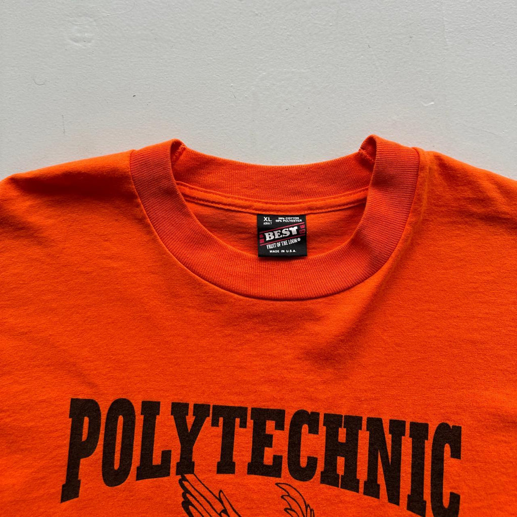 Orange Polytechnic College 90s Vintage T-shirt - XL