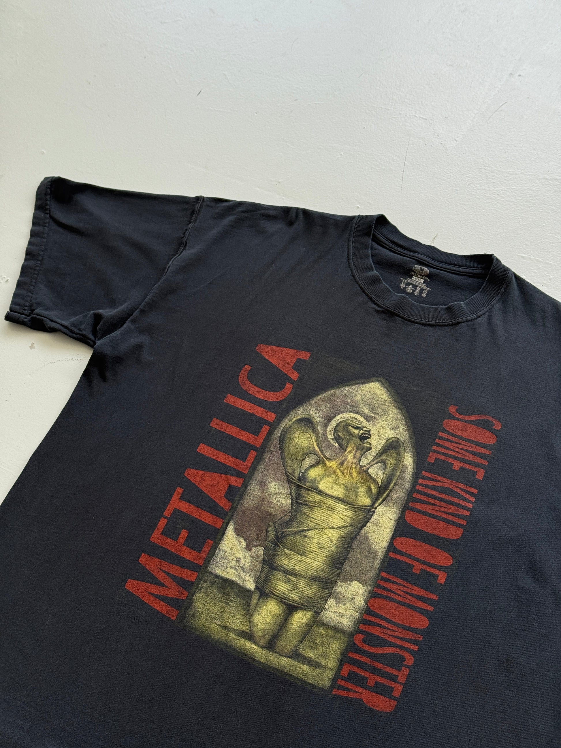 Black Metallica 00's Vintage Graphic Band T-Shirt - XL