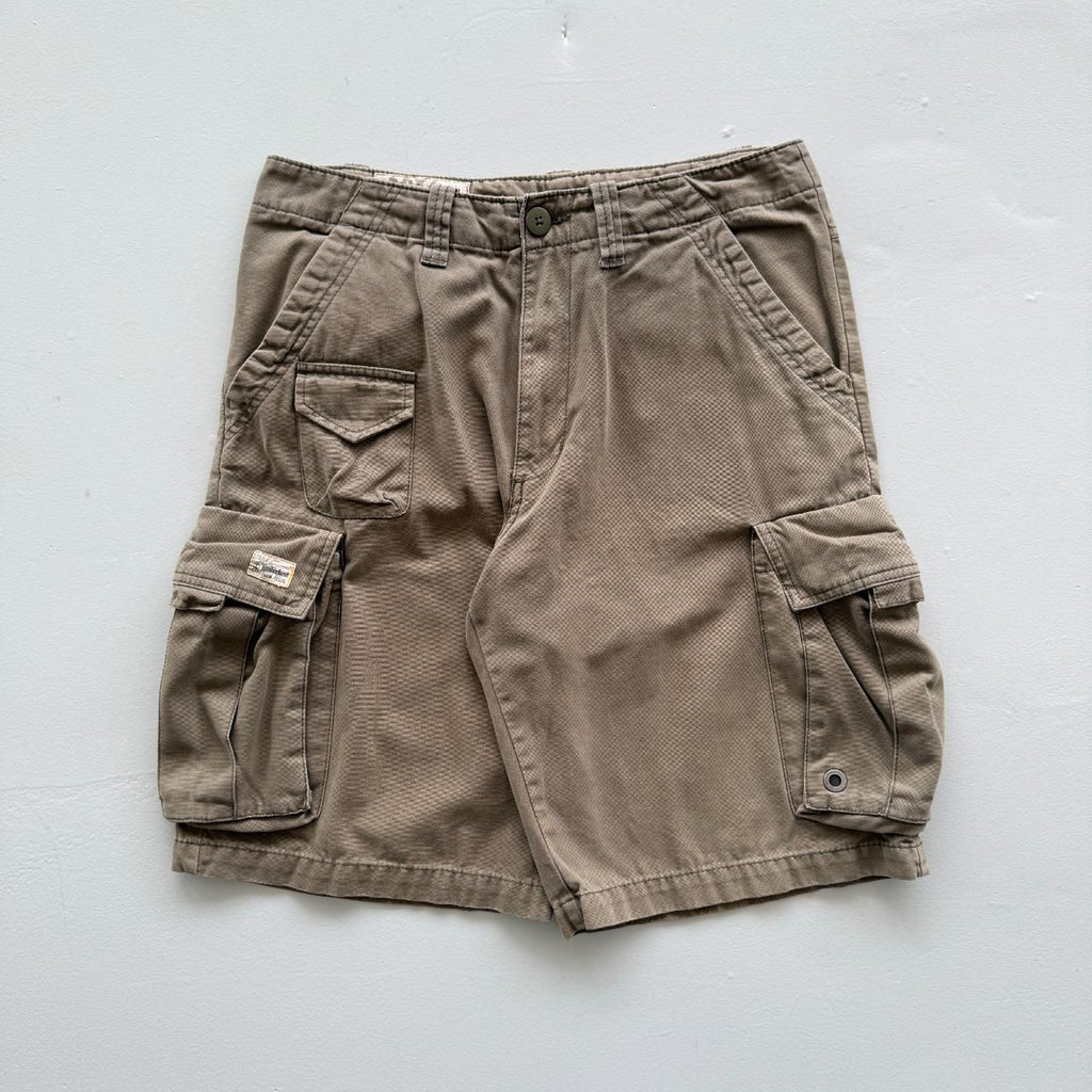 Tan Timberland Cotton 00’s Cargo Shorts - 32"