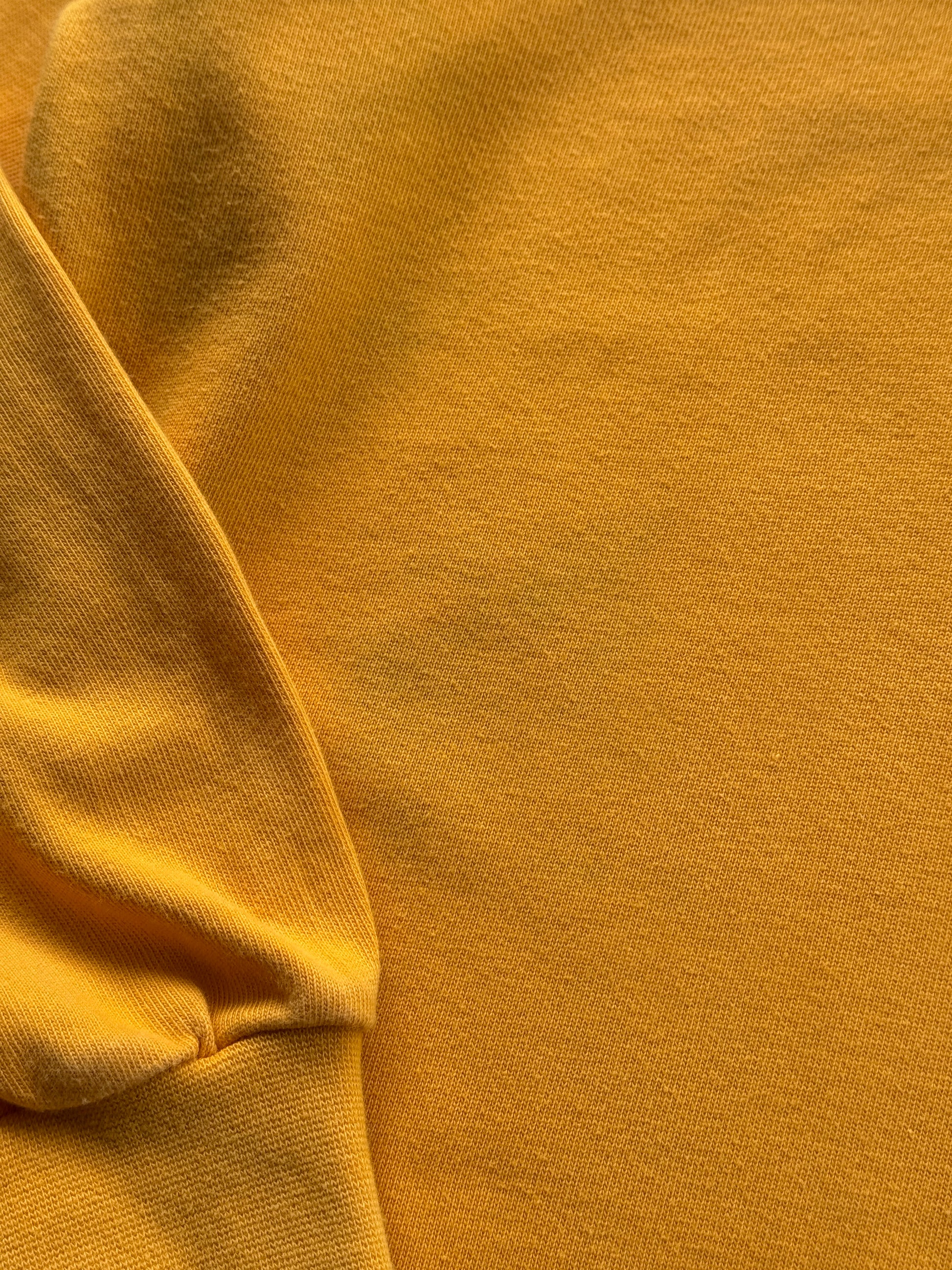 Yellow Australia 90's Vintage Cotton Traders Long Sleeve Rugby Jersey - Small