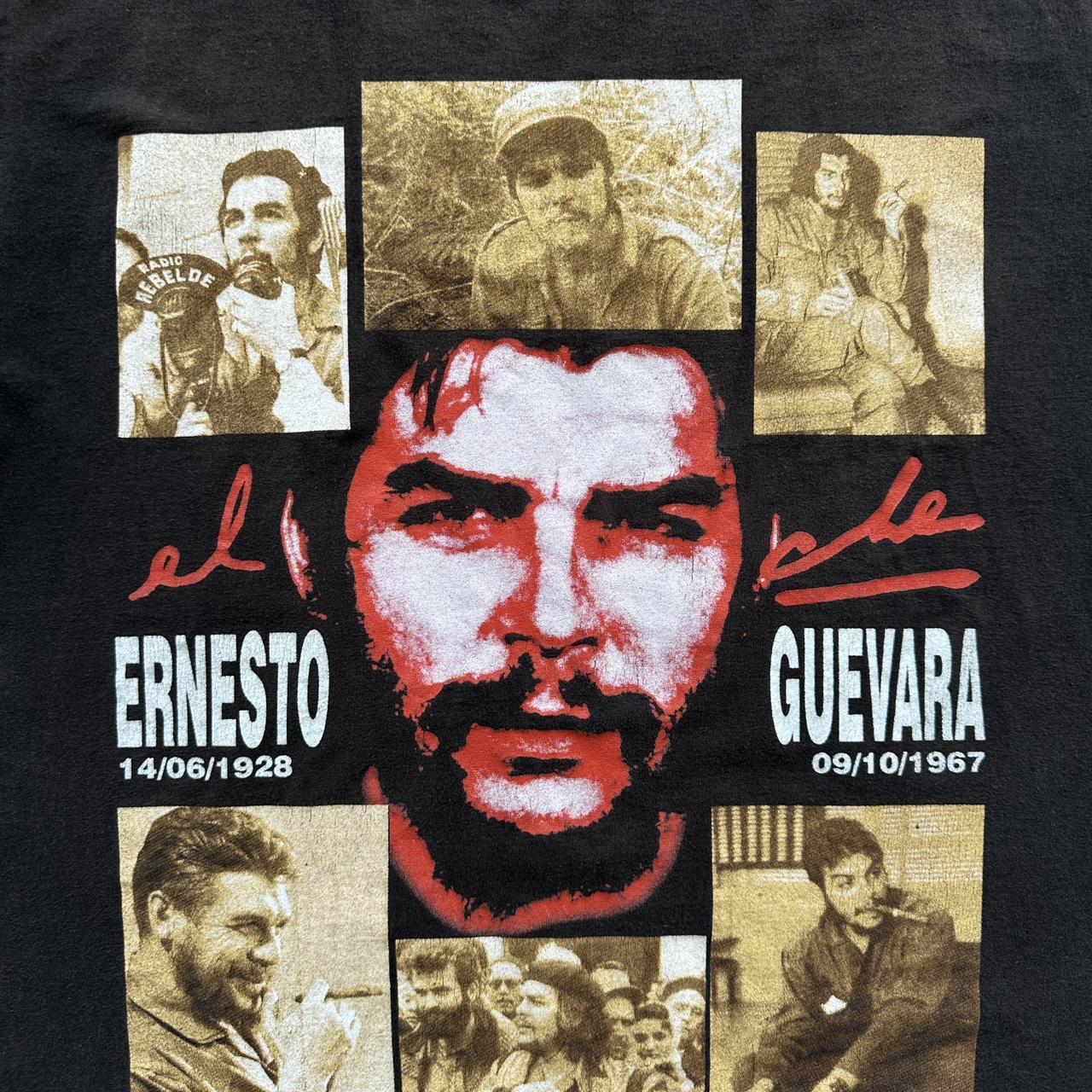 Black Che Guevara Vintage 90s T-shirt - Medium
