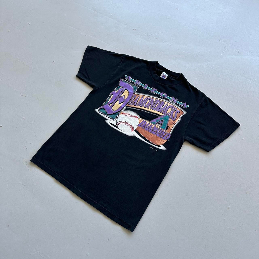 Black Arizona Diamondbacks 90s Vintage T-shirt - Medium