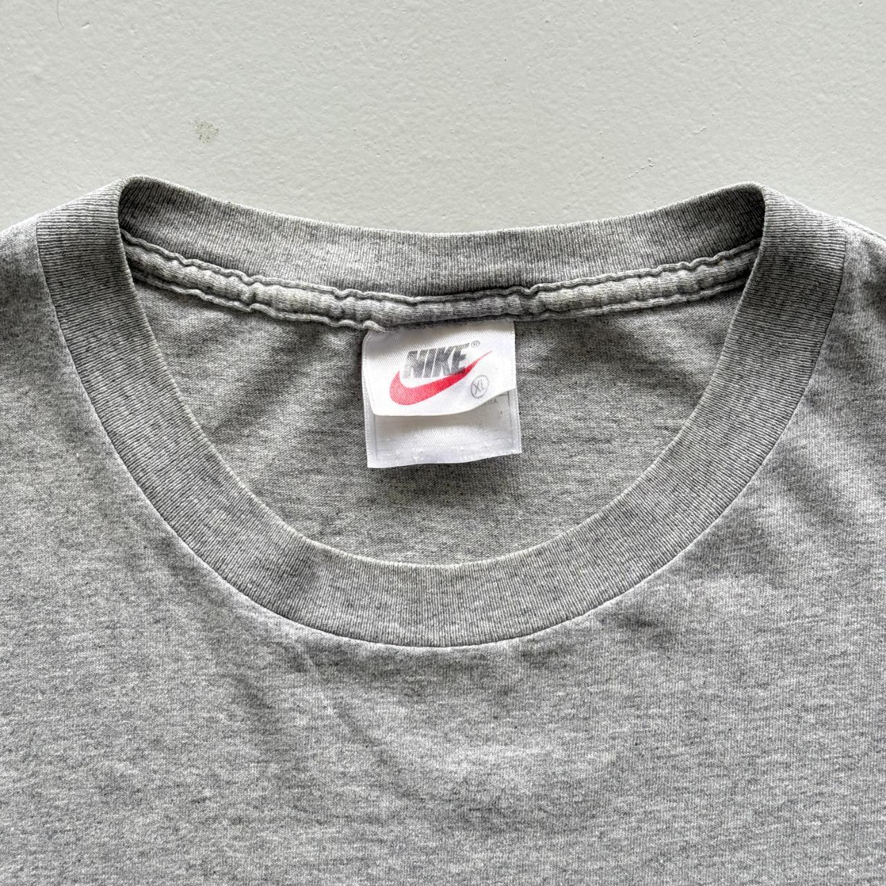 Grey Nike Vintage 90s T-shirt - 2XL