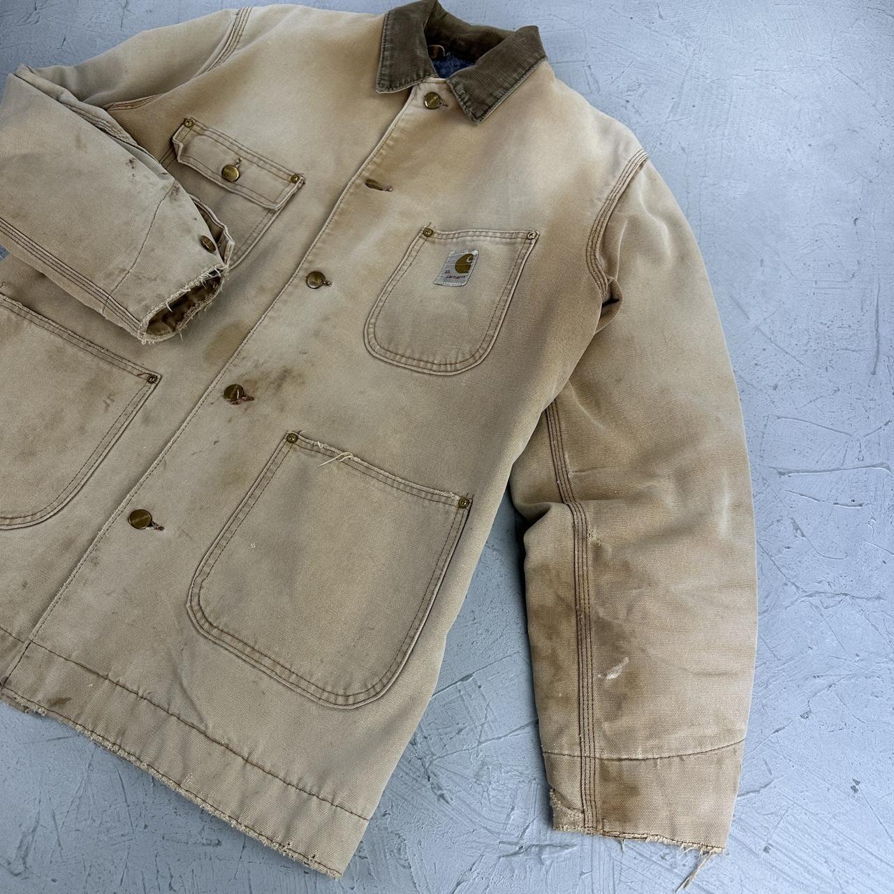 Carhartt Vintage Hamilton Brown Chore Jacket - Medium