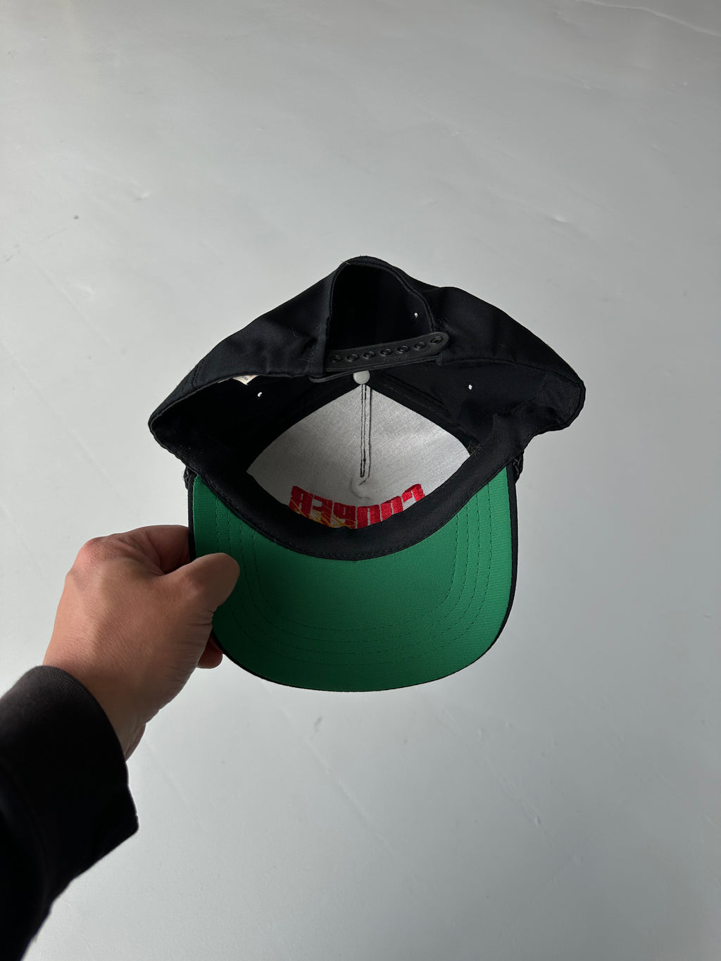 Black Cooper Lighting Club Vintage SnapBack Cap