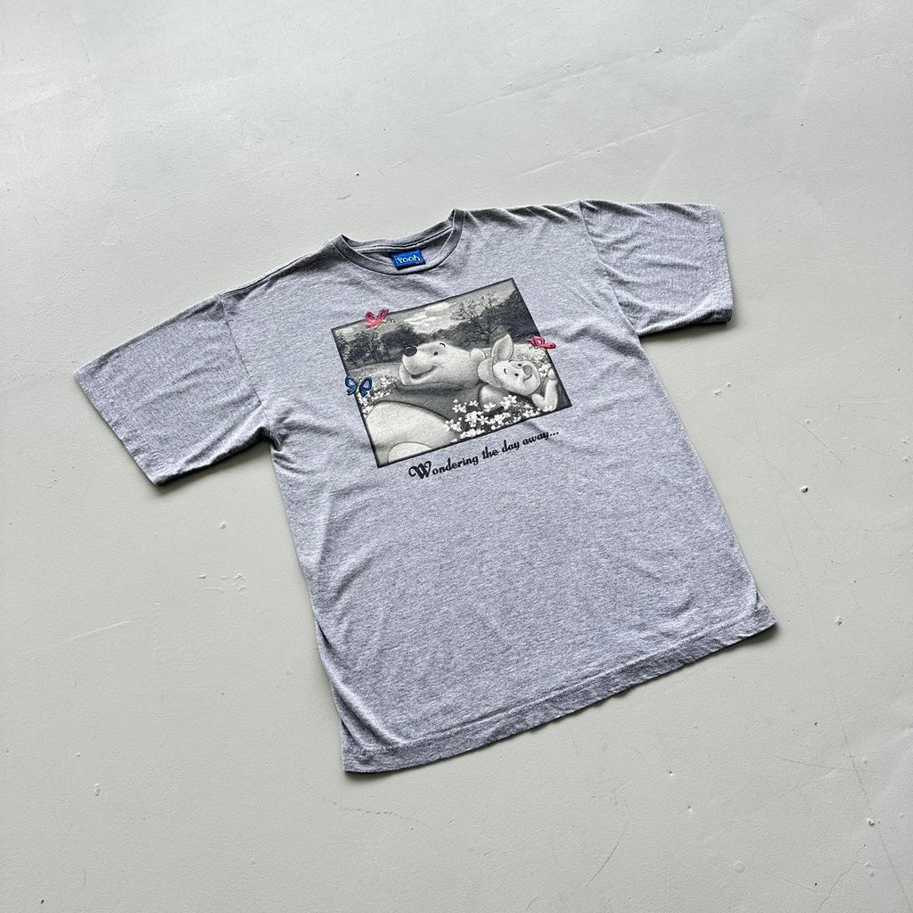 Grey Winnie The Pooh Disney Vintage T-shirt - Large