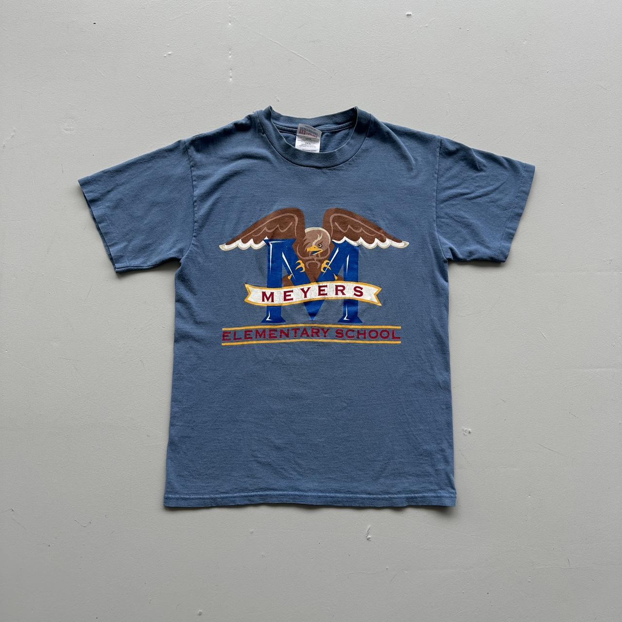 Light Blue 90s Vintage T-shirt - Small