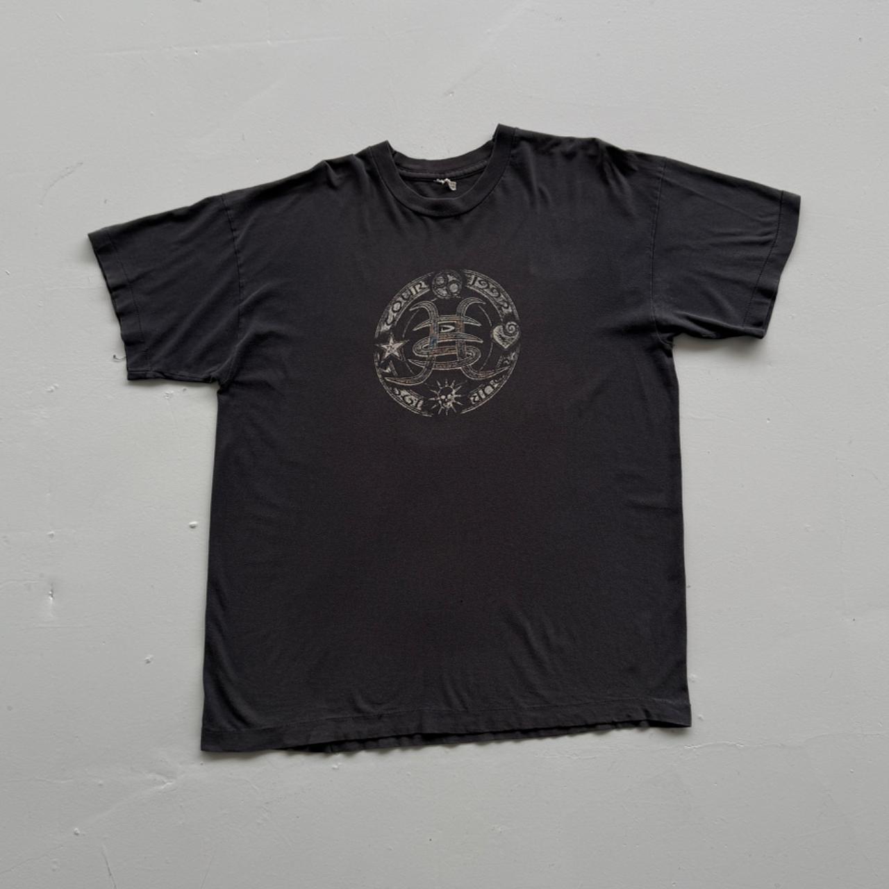 Faded Black Heroes Del Silencio 90s Vintage Graphic T-Shirt - XL