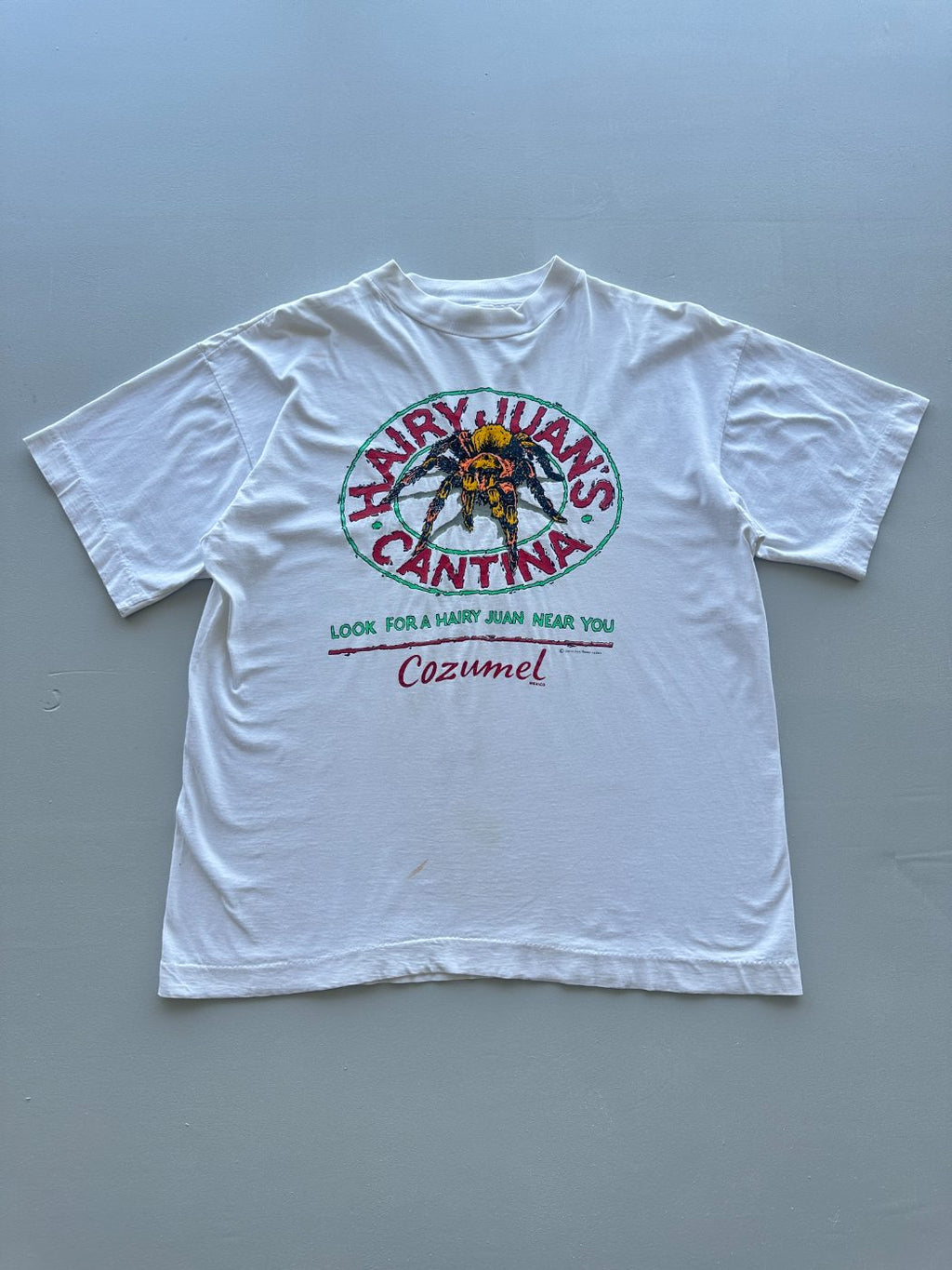 Viva Pancho Hairy Juan's Cantina Cozumel 90's Vintage Single Stitch T-Shirt - Me