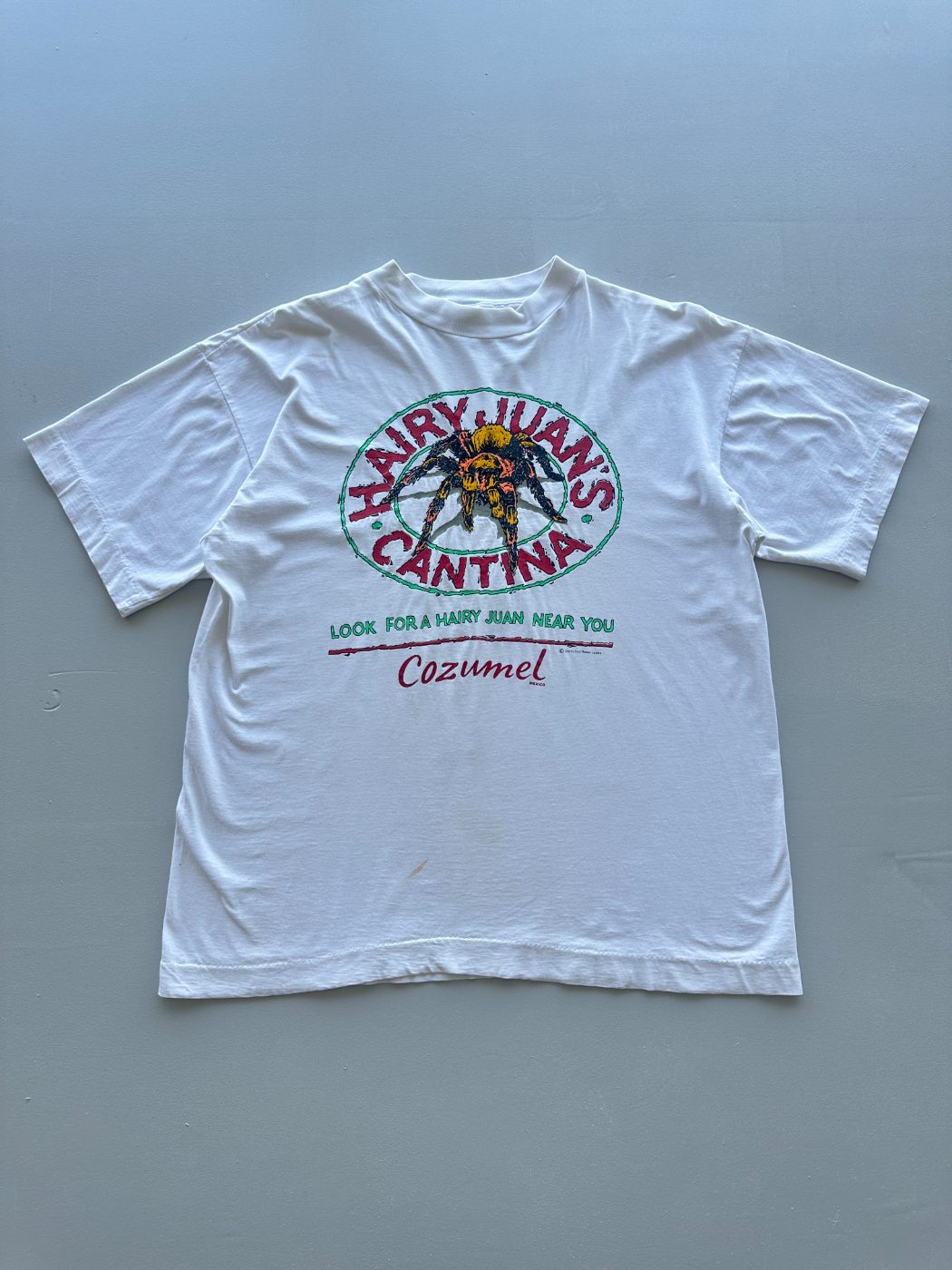 Viva Pancho Hairy Juan's Cantina Cozumel 90's Vintage Single Stitch T-Shirt - Me