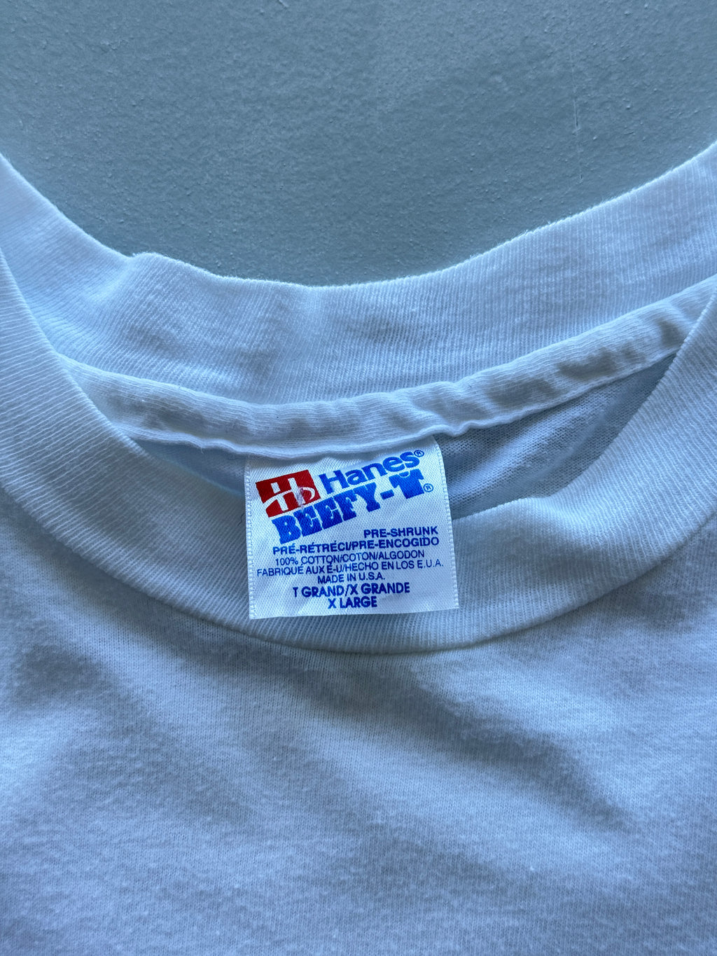 Hanes Beefy-T NICHD 30th Anniversary 90's Vintage Single Stitch T-Shirt - XL