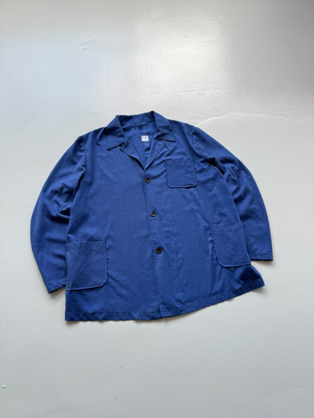 Navy Blue Vintage French Blue 90s Chore Jacket CH182 - Medium
