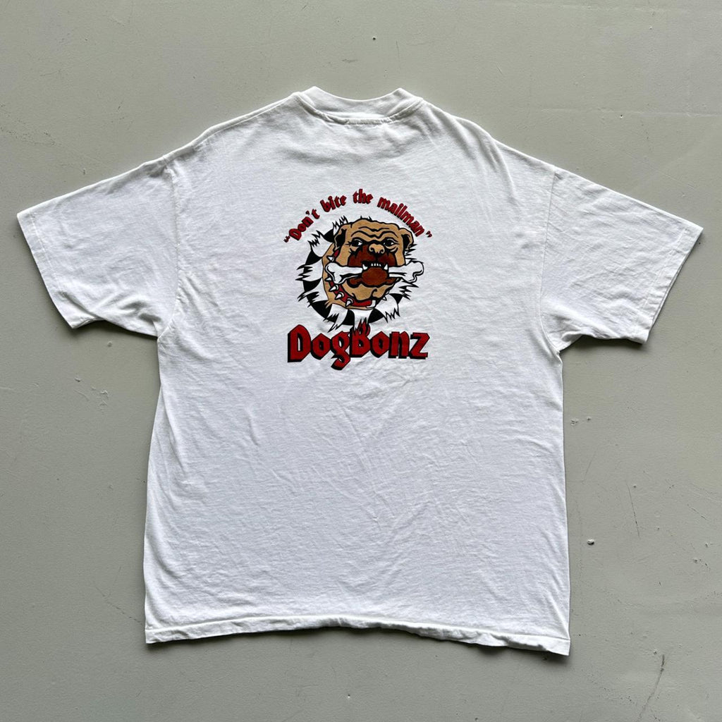 White Dog Bonz Vintage 90's T-shirt - XL