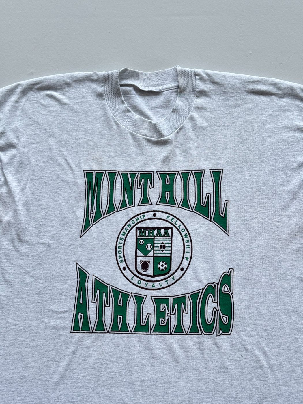Mint Hill Athletics MHAA Single Stitch Vintage Graphic T-Shirt - XL