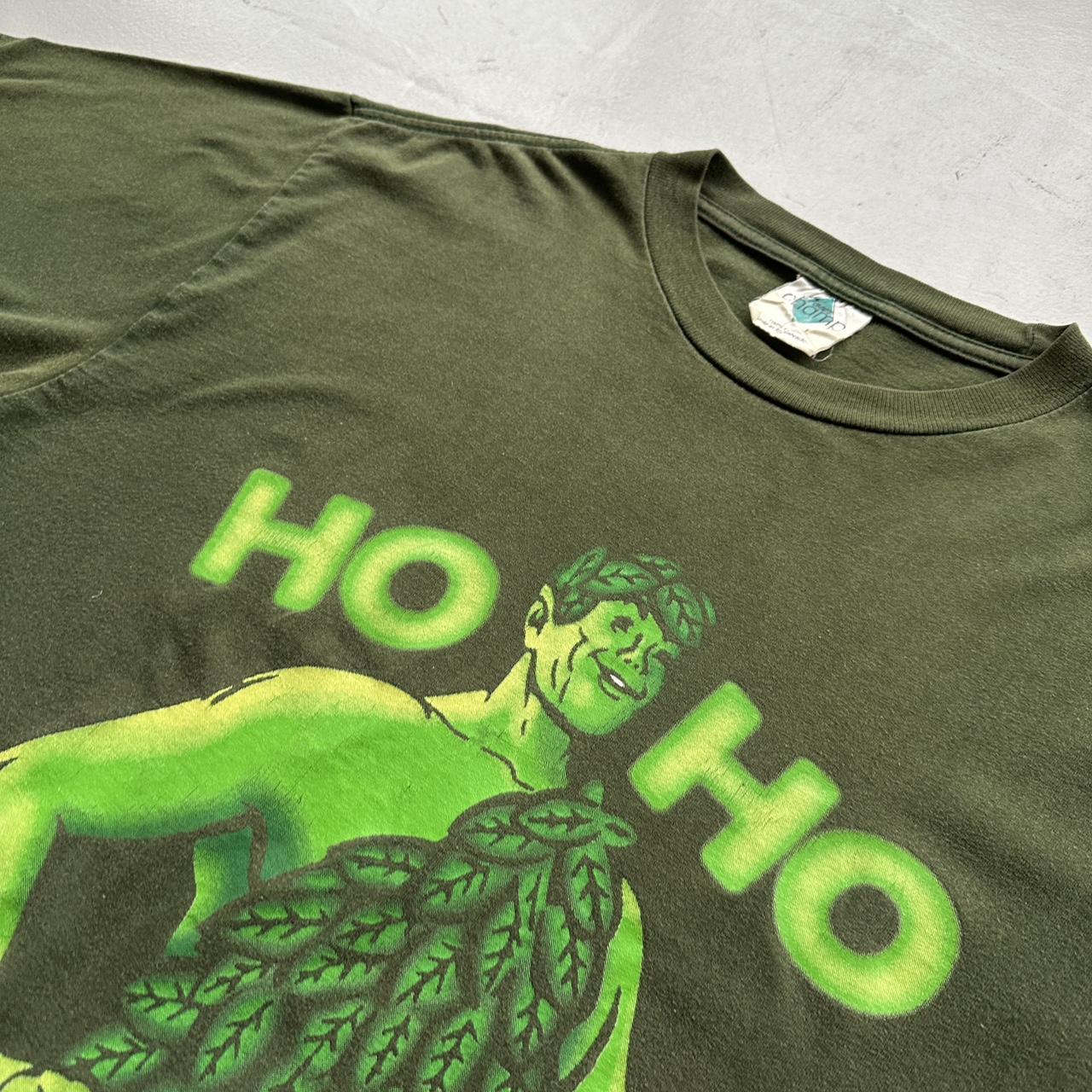 Green Pillsbury Jolly Green Giant 90s Vintage Graphic T-Shirt - Large