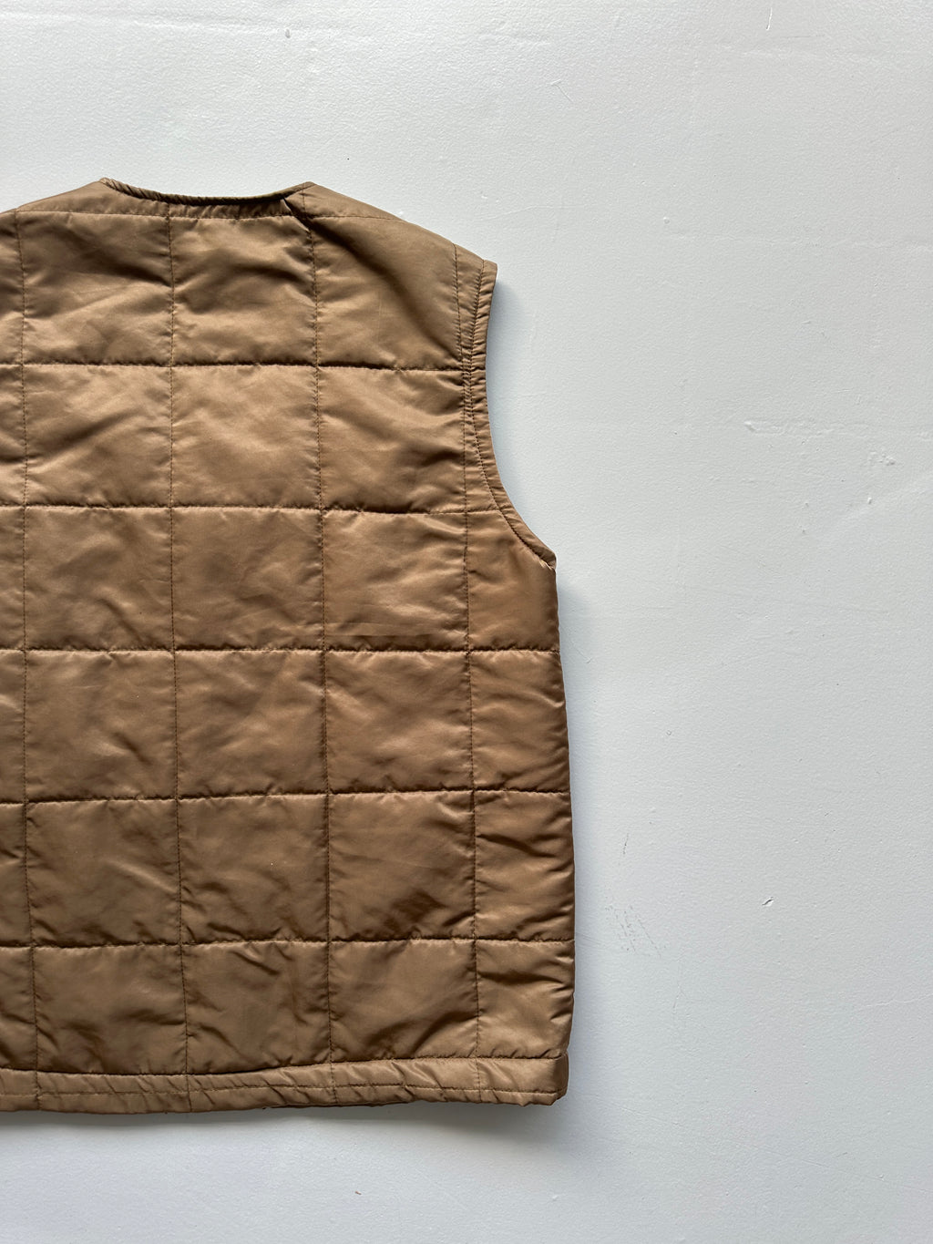 American Vintage Military Style Quilted Liner Vest Vintage - Medium