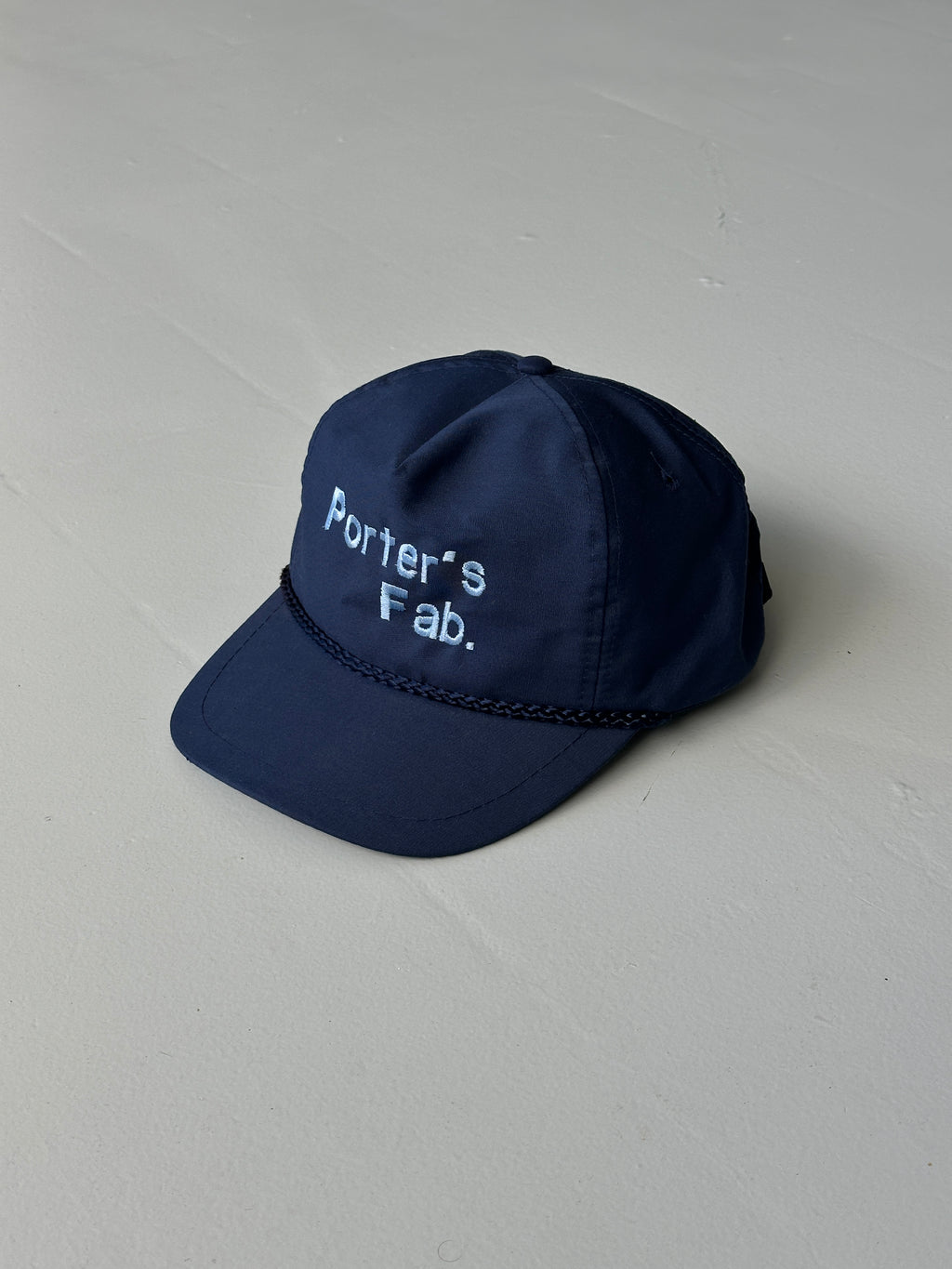 Navy Porter's Fab. 90's Vintage SnapBack Cap