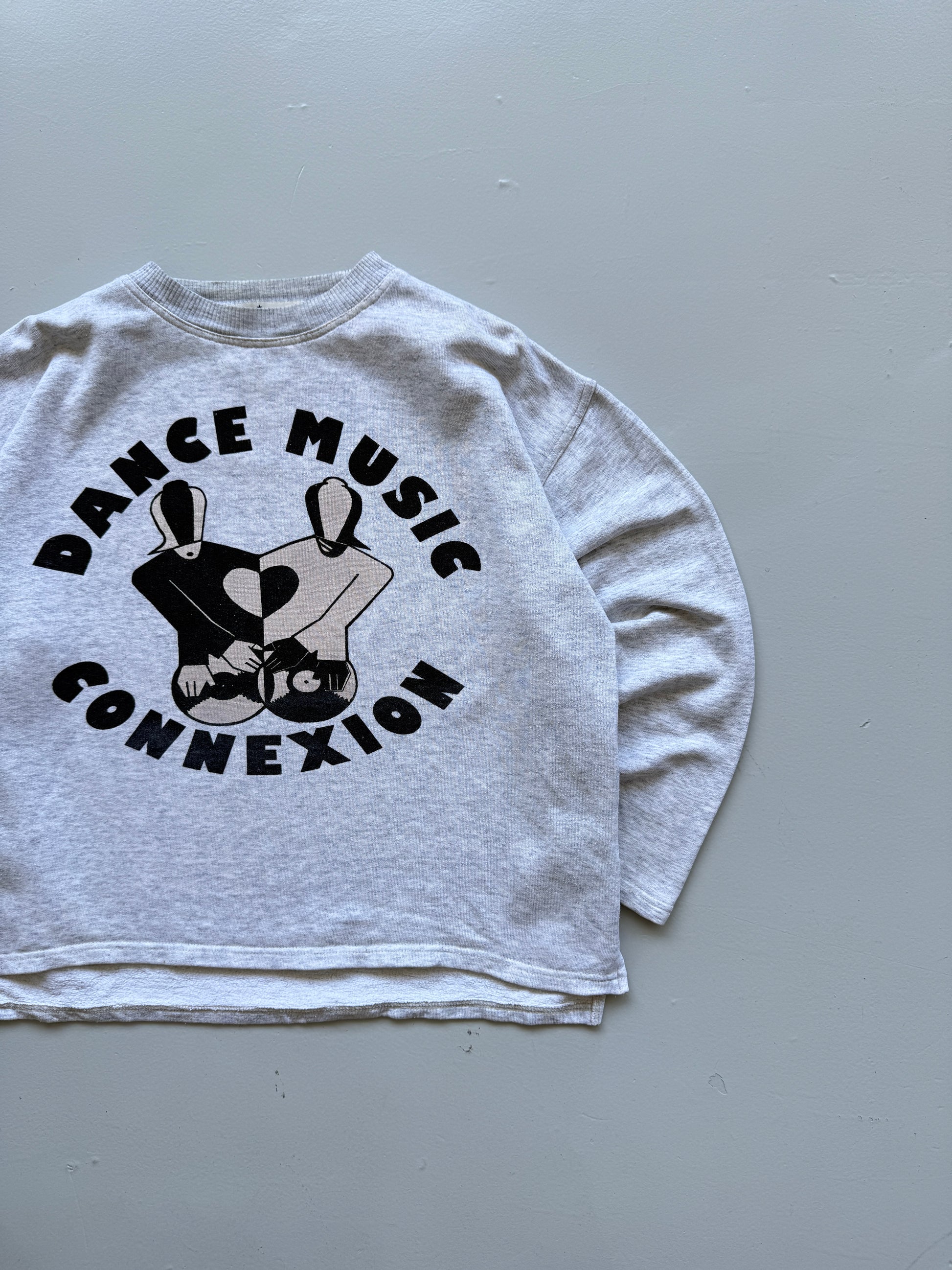 Dance Music Connexion French Rave 90's Vintage Sweatshirt - Medium