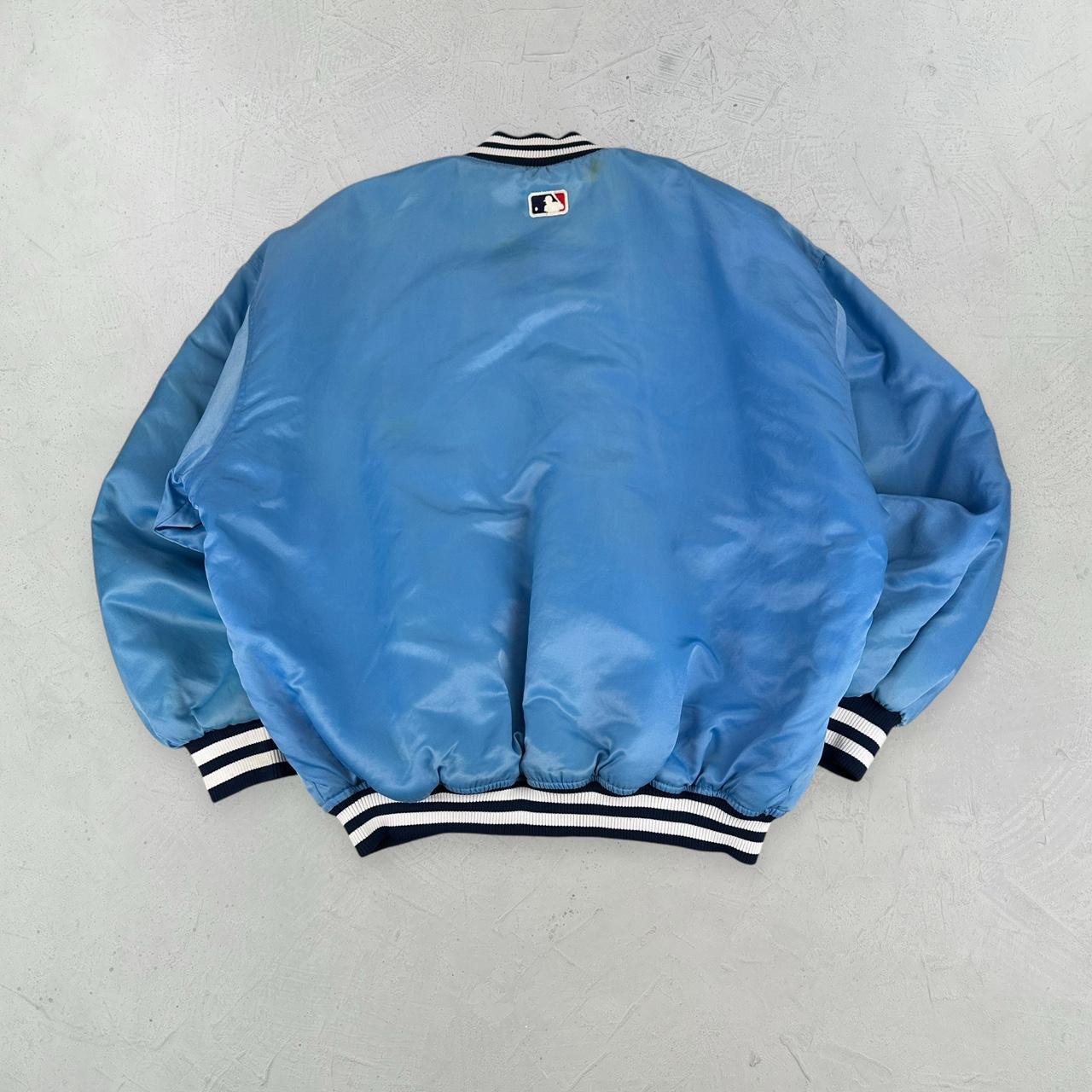 New York Yankees Baby Blue Rare Vintage Varsity Jacket - 2XL