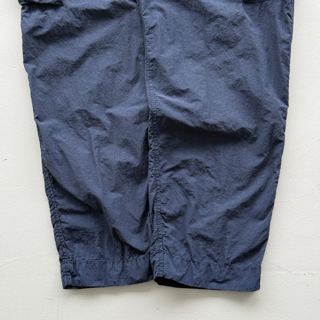 Navy Blue Kestin Luss Pant Modern Nylon Cargo Trousers - W28 x L29