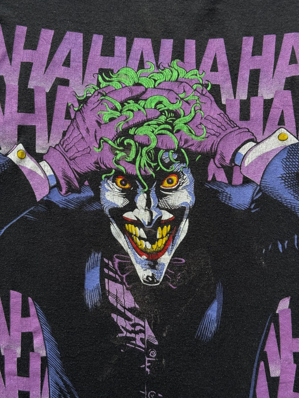 DC Comics The Joker 1989 Single Stitch Vintage Graphic T-Shirt - Medium