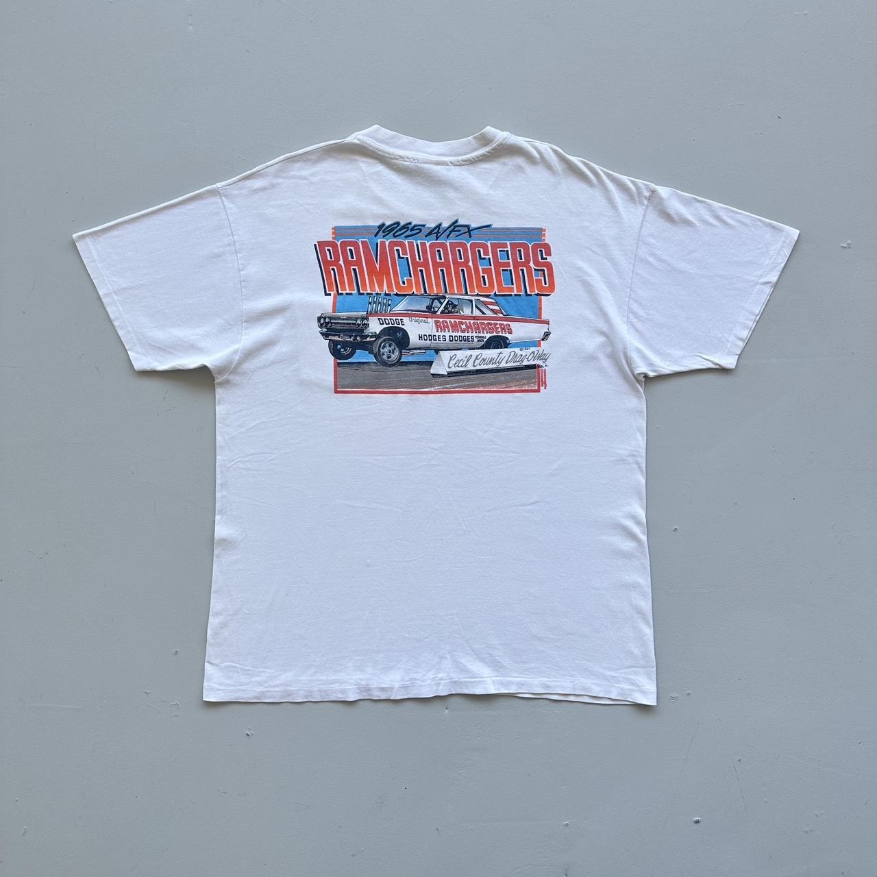Ramchargers 1991 Nascar Style 90s Vintage T-shirt - XL
