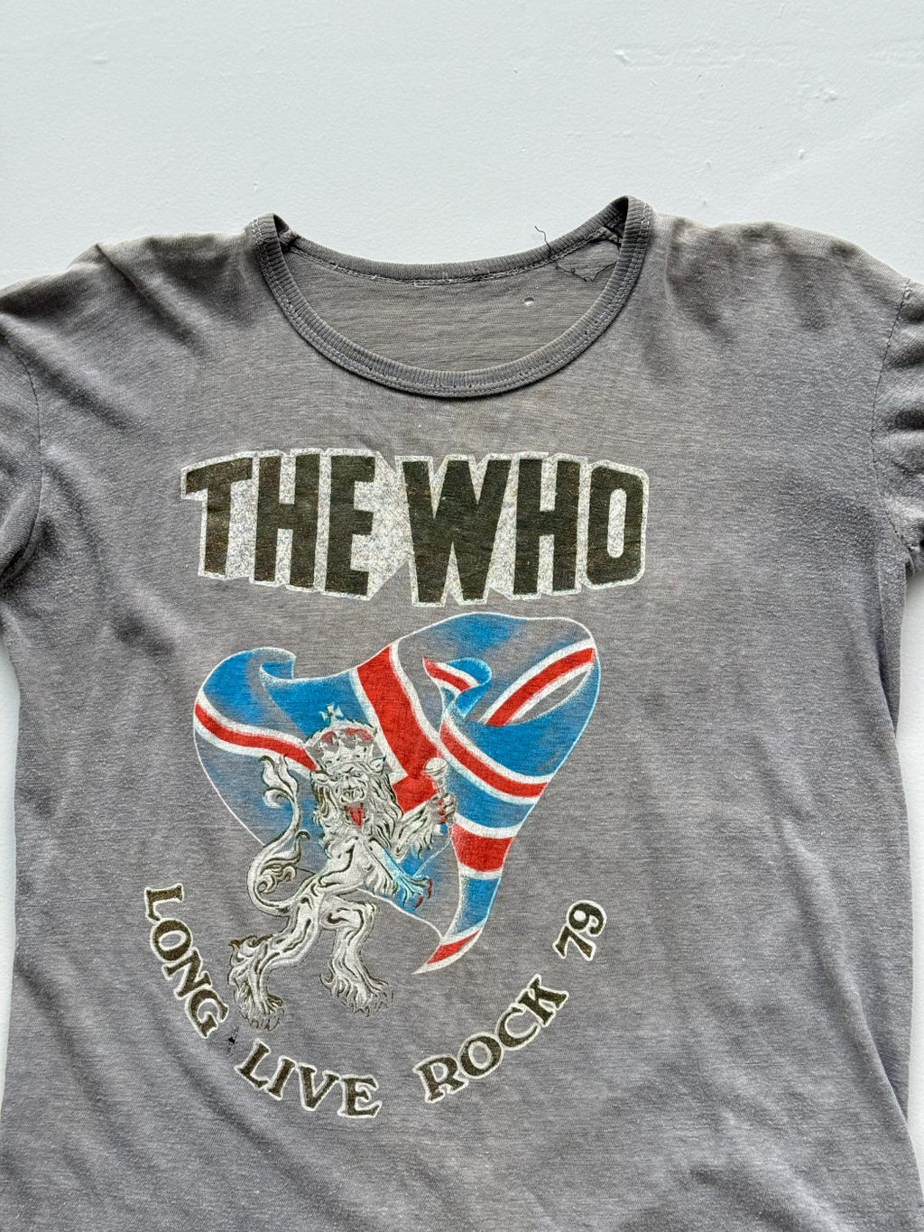 The Who Long Live Rock Rare '79 Madison Square Garden Vintage Tour T-Shirt - Sma