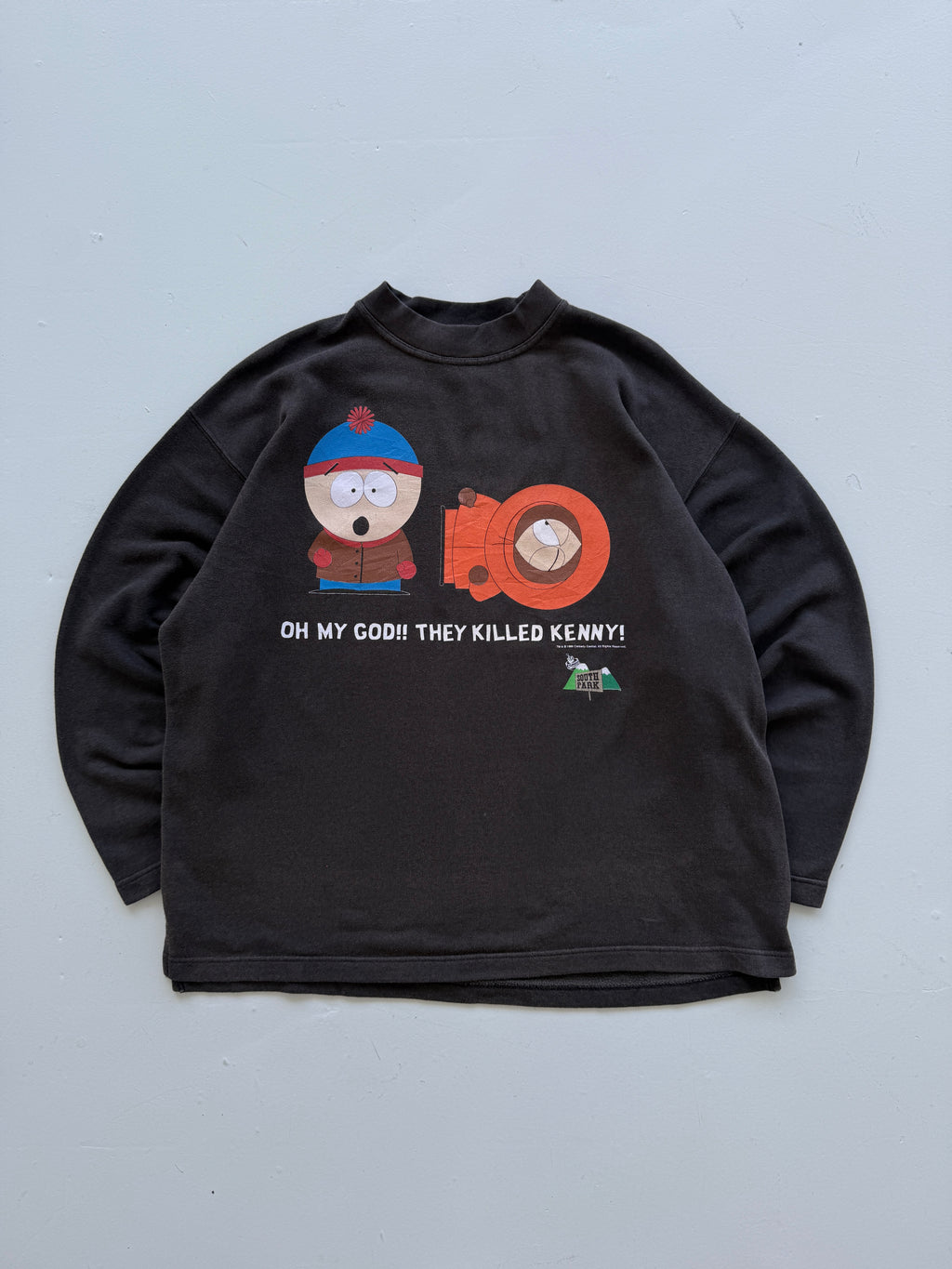 South Park They Killed Kenny 90's Vintage Graphic Sweatshirt - XL