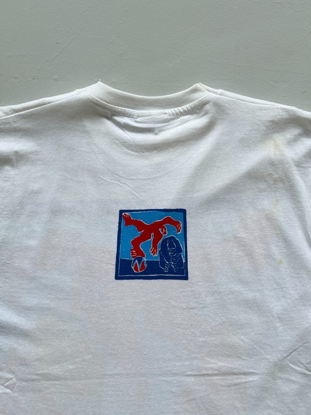 Cream Tea London 'Balancing Act' R. Schofield 90's Vintage Graphic T-Shirt - XL