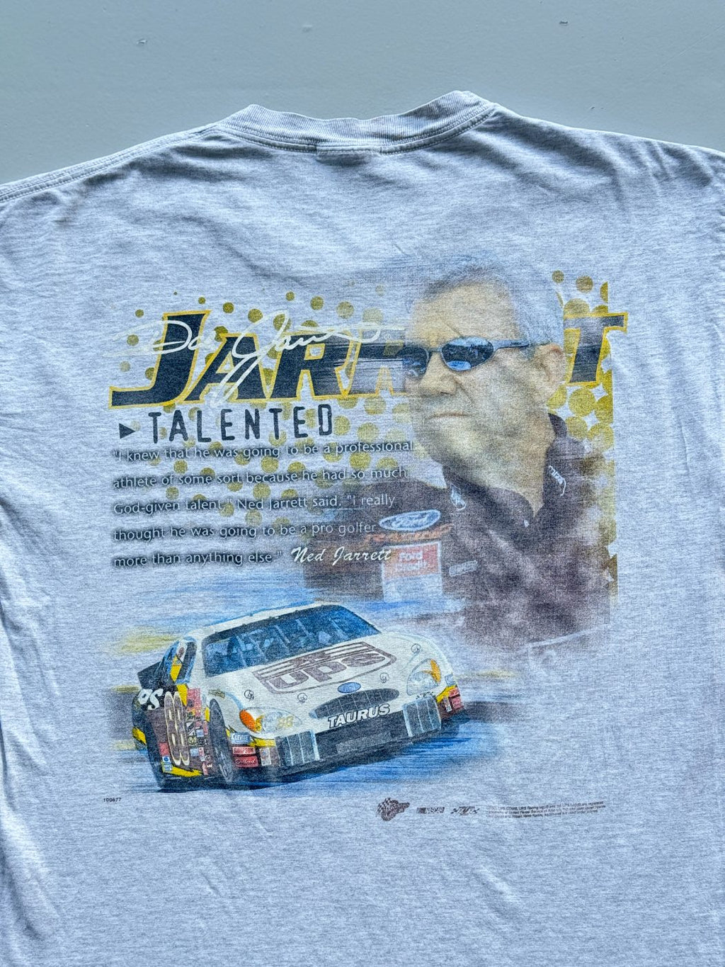 Dale Jarrett NASCAR 'Talented' Vintage Graphic T-Shirt - XL