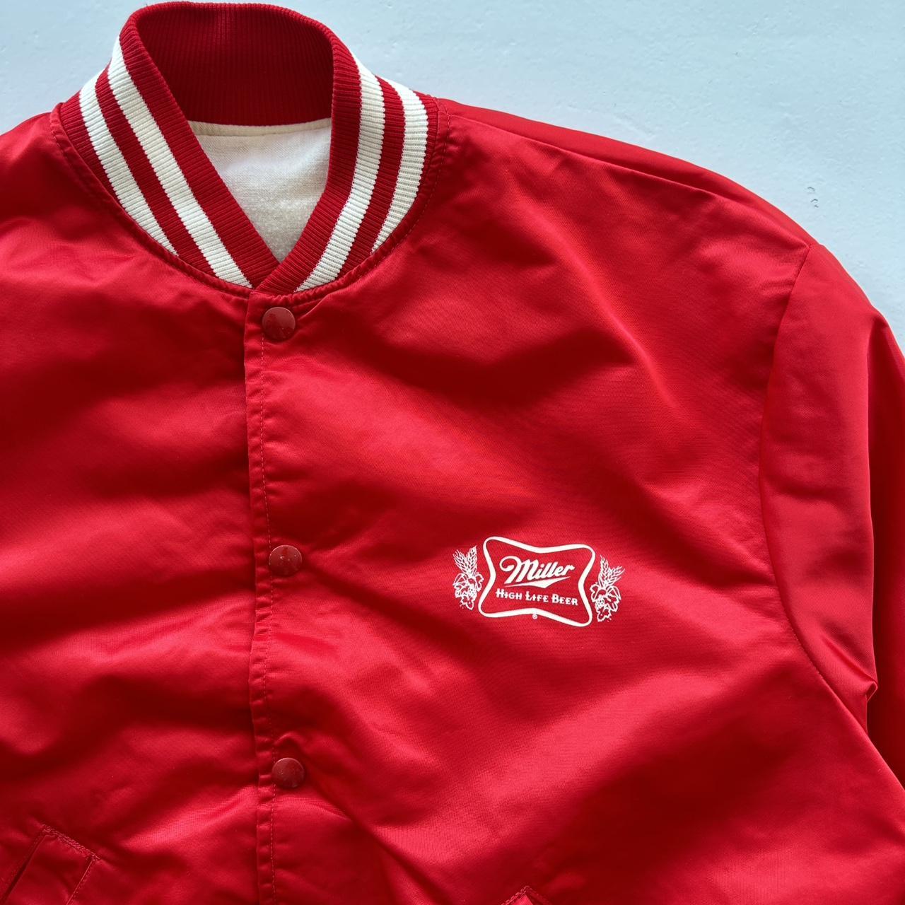 Miller Lite Beer 80’s Red Vintage Varisty Jacket - Small