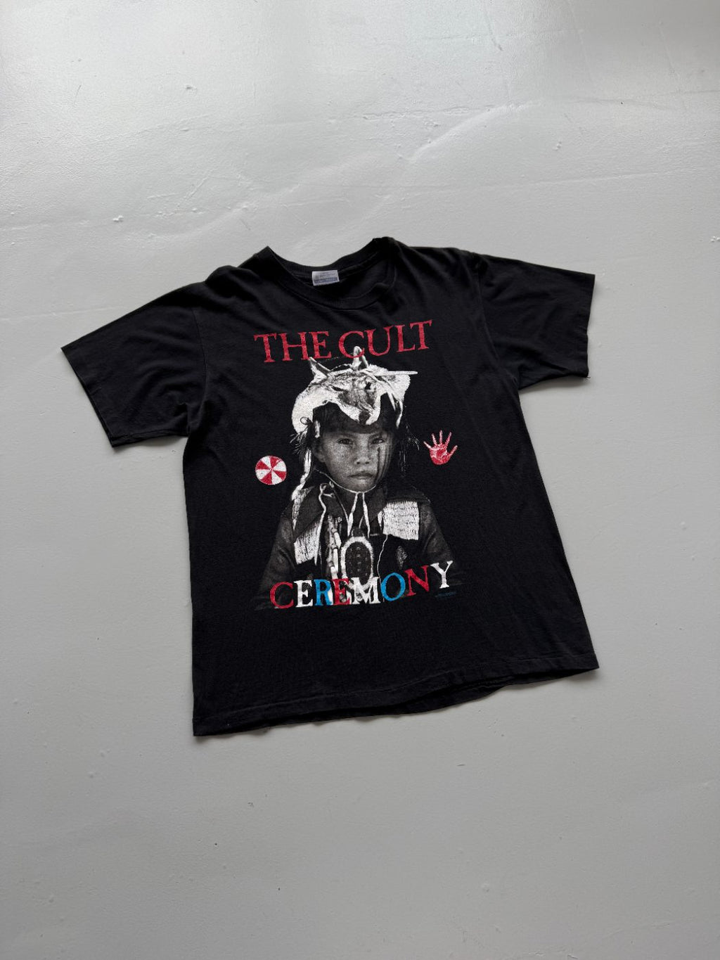 The Cult Ceremony Ceremonial Stomp Tour 90s Vintage Single Stitch T-Shirt - Medi