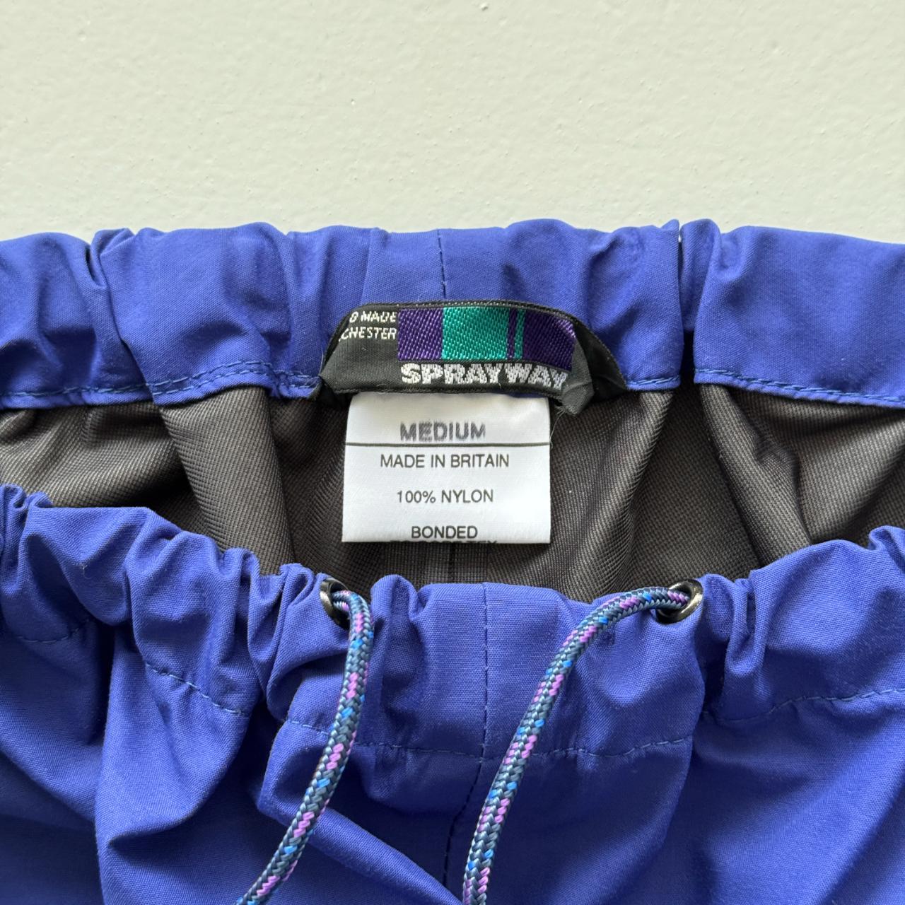 Purple Spray Way Outdoor Hiking Over Pants - Medium