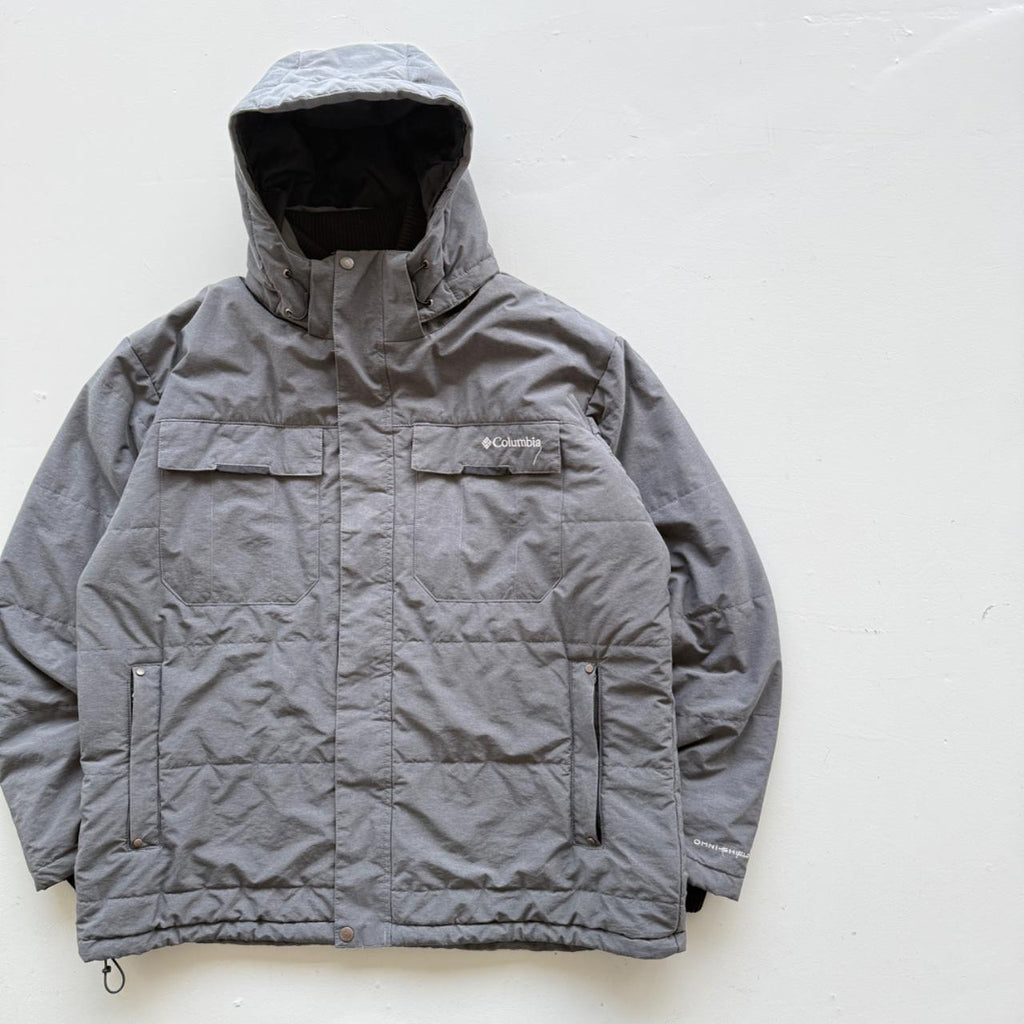 Grey Columbia Modern Heavy Duty Puffer Jacket - XL