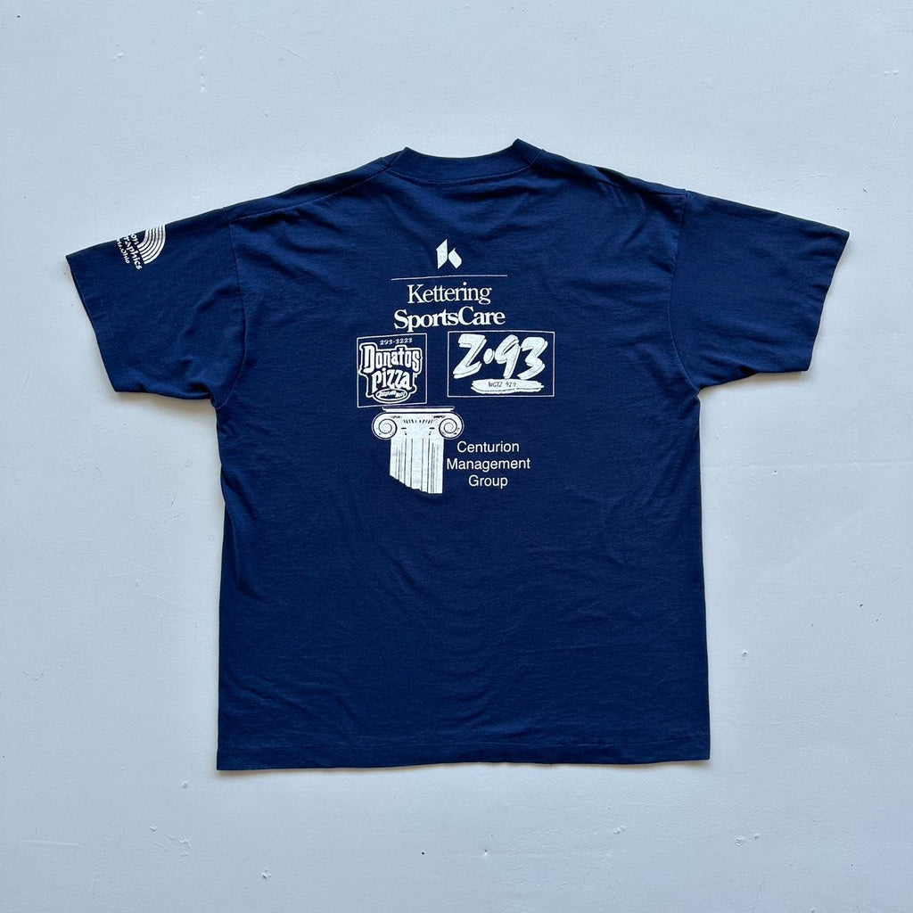 Fairmont Basketball Navy 90s Vintage T-shirt - XL