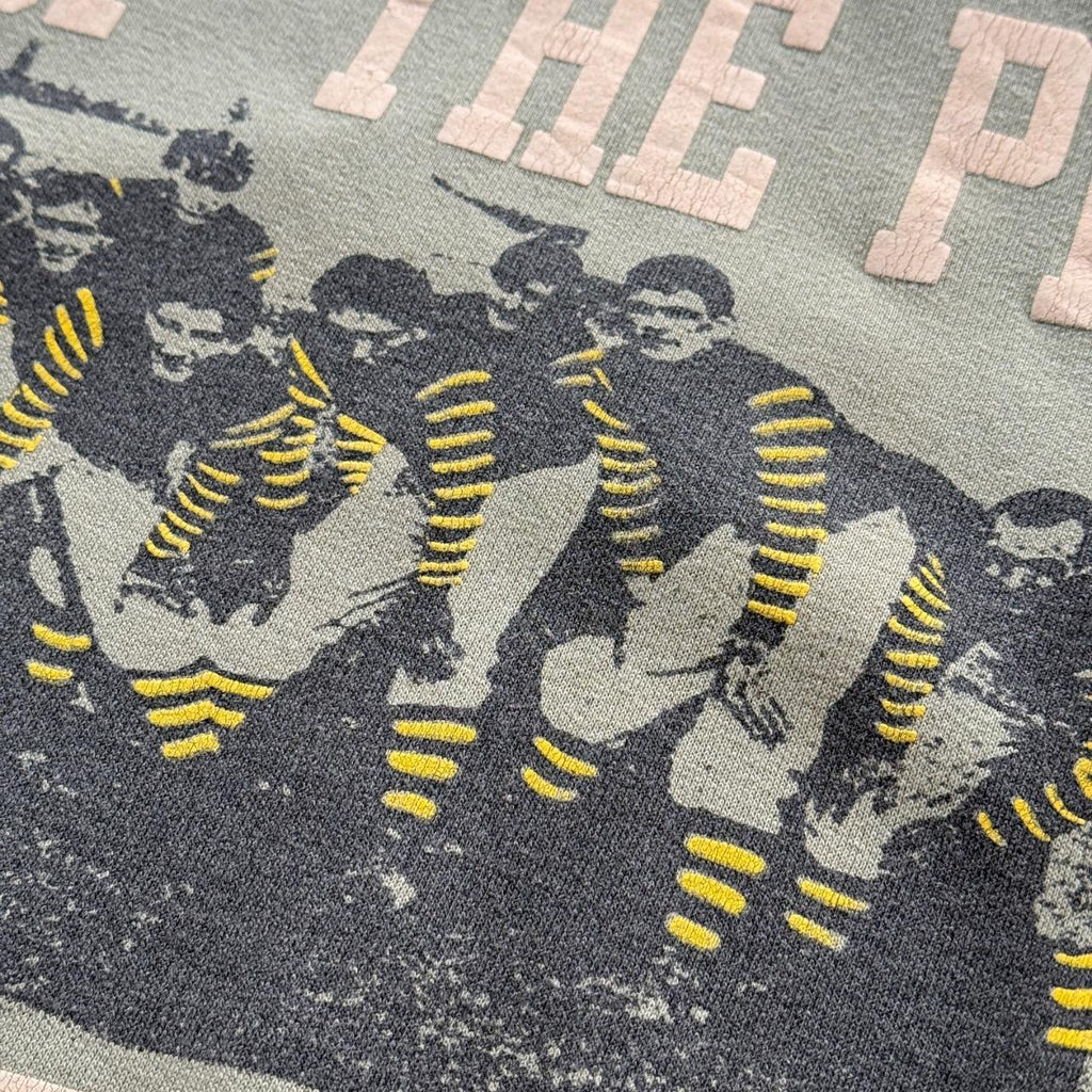 Rare Khaki Green Champion USA Rugby 80’s Vintage Graphic Sweatshirt - Medium