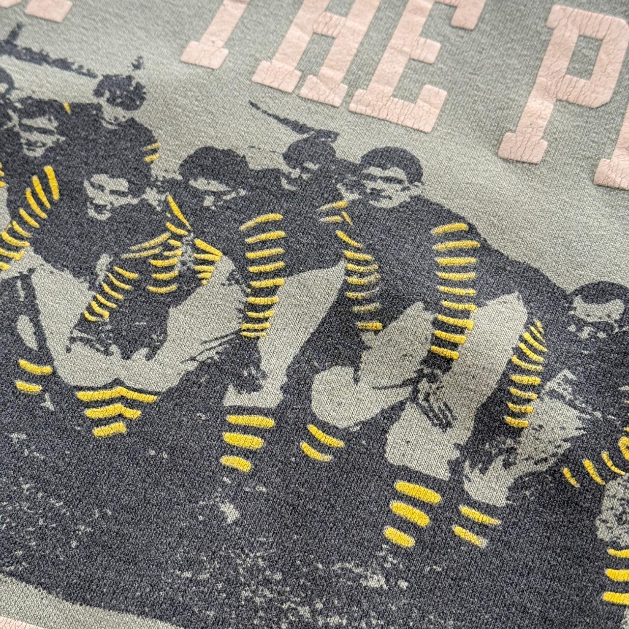 Rare Khaki Green Champion USA Rugby 80’s Vintage Graphic Sweatshirt - Medium