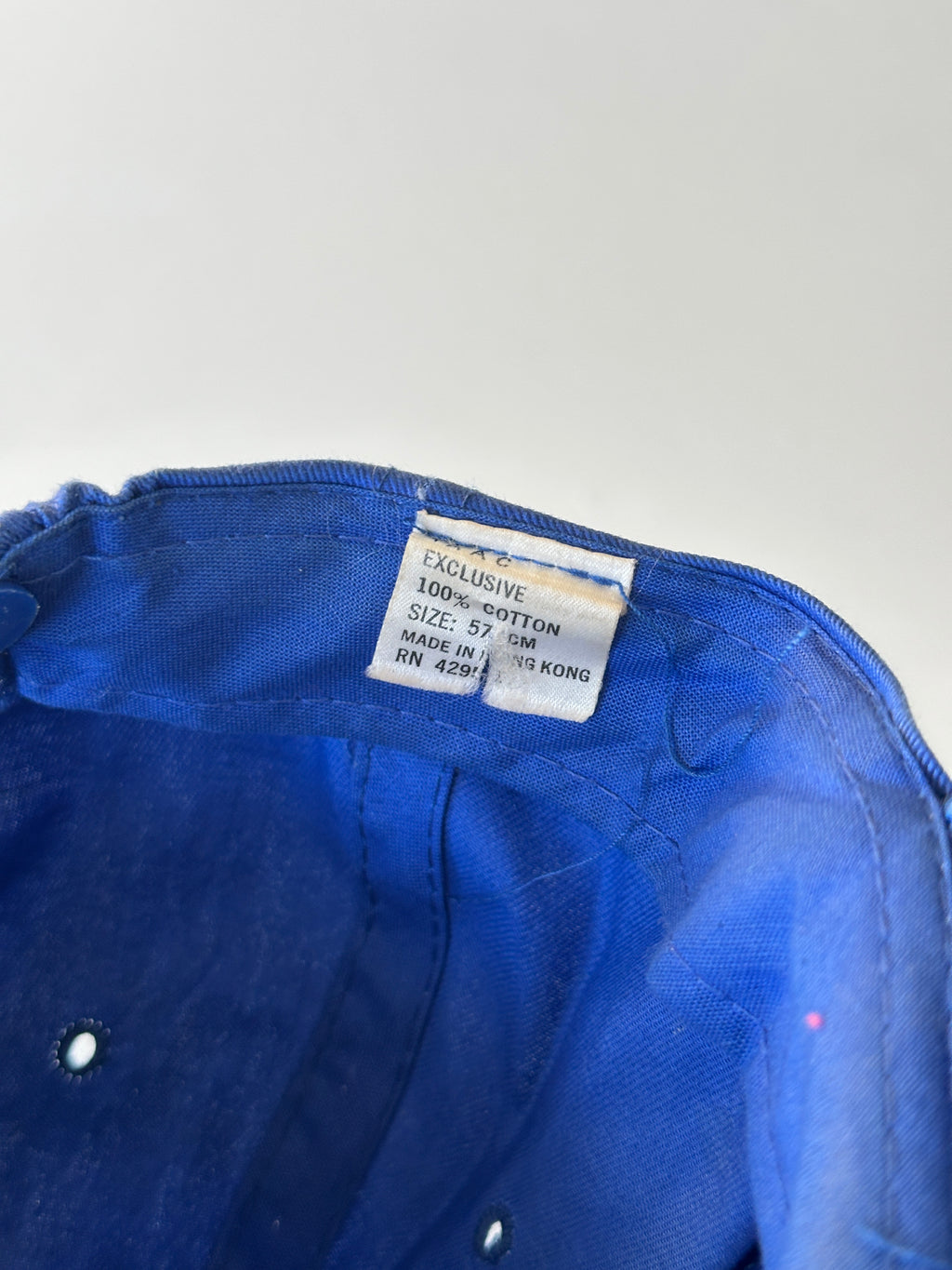Blue Alaska Wolf Embroidered  Vintage 90's SnapBack Trucker Cap
