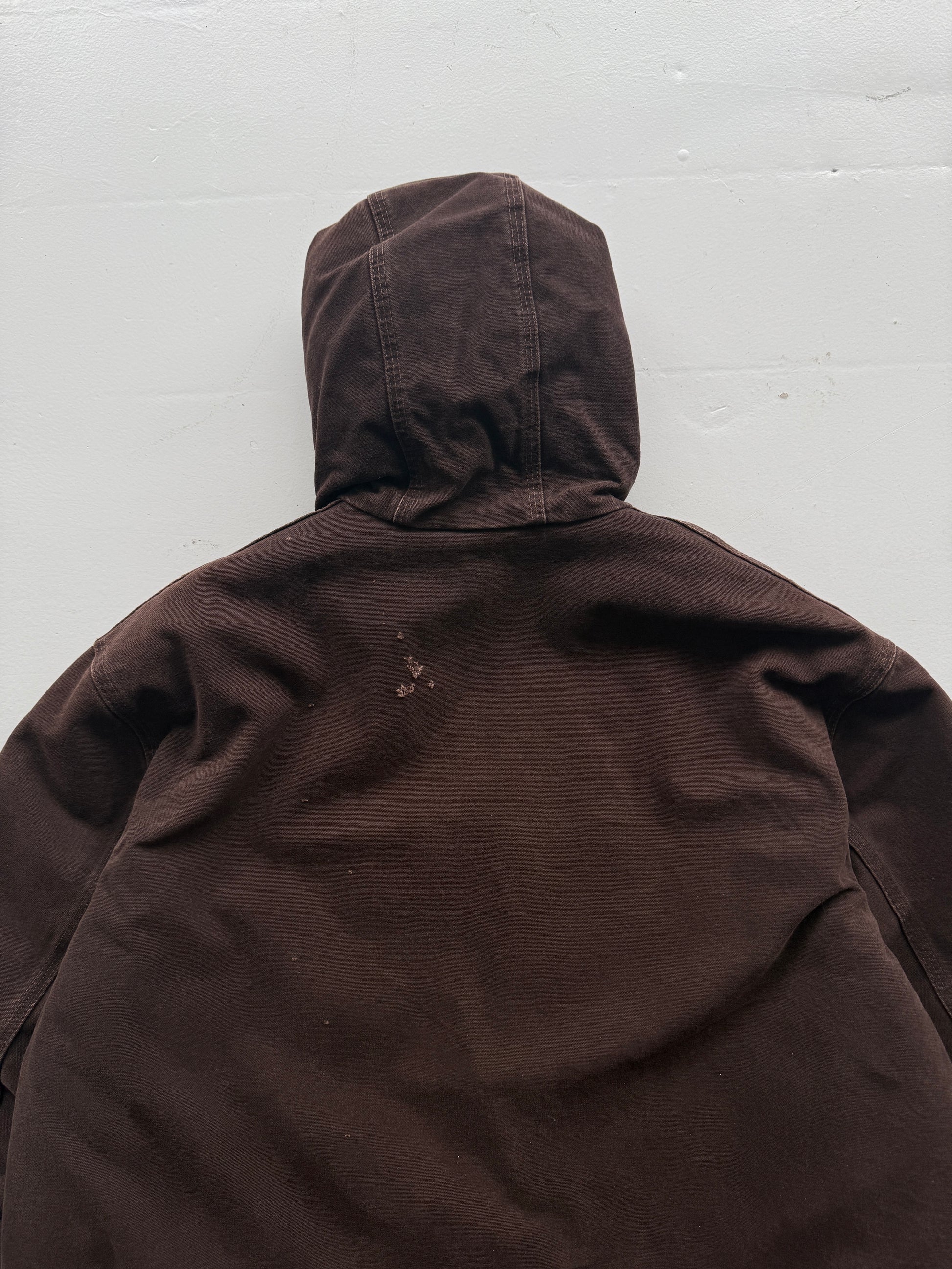 Faded Brown Carhartt 90's Vintage Cavas Active Jacket - XXL