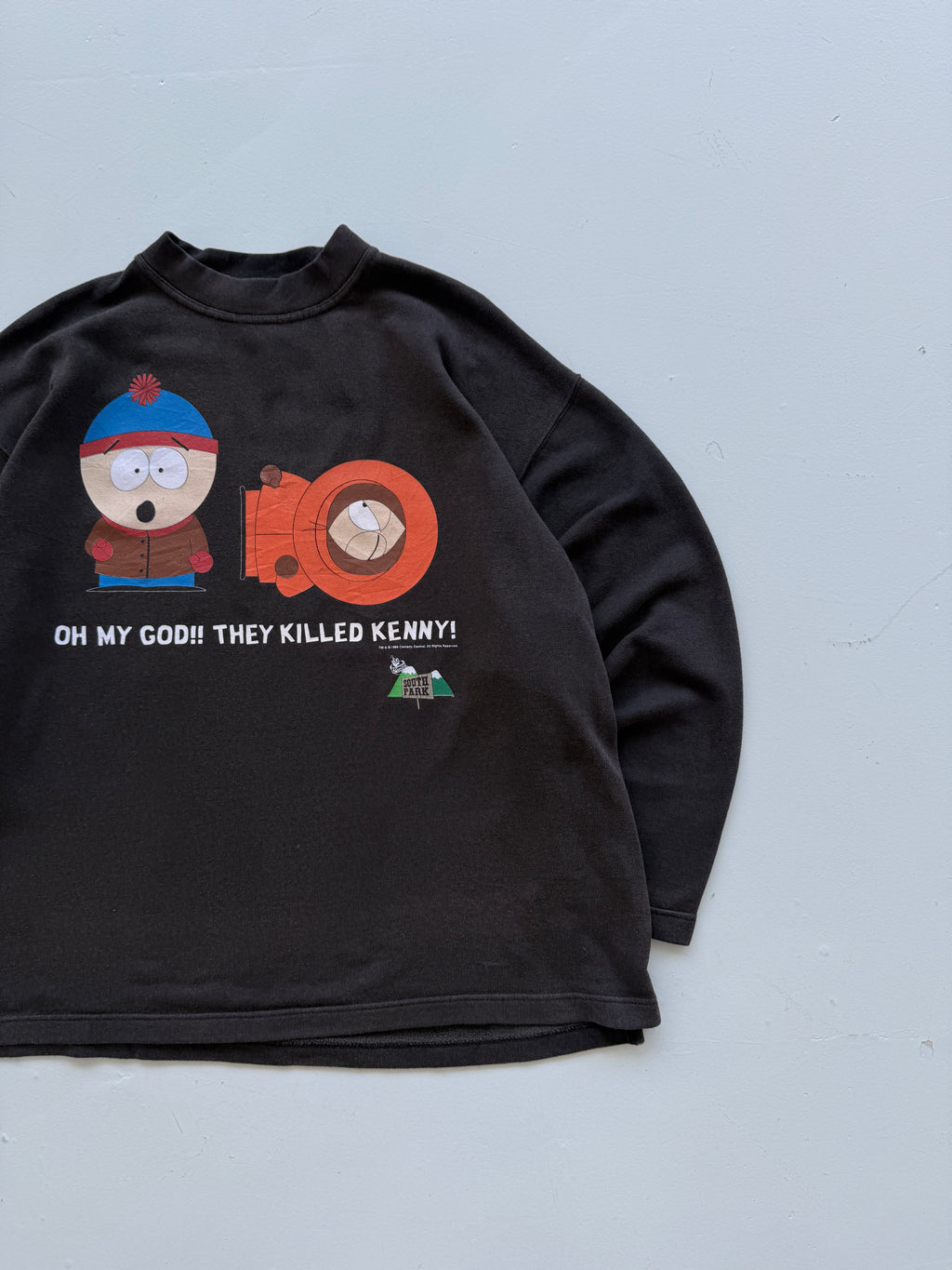 South Park They Killed Kenny 90's Vintage Graphic Sweatshirt - XL