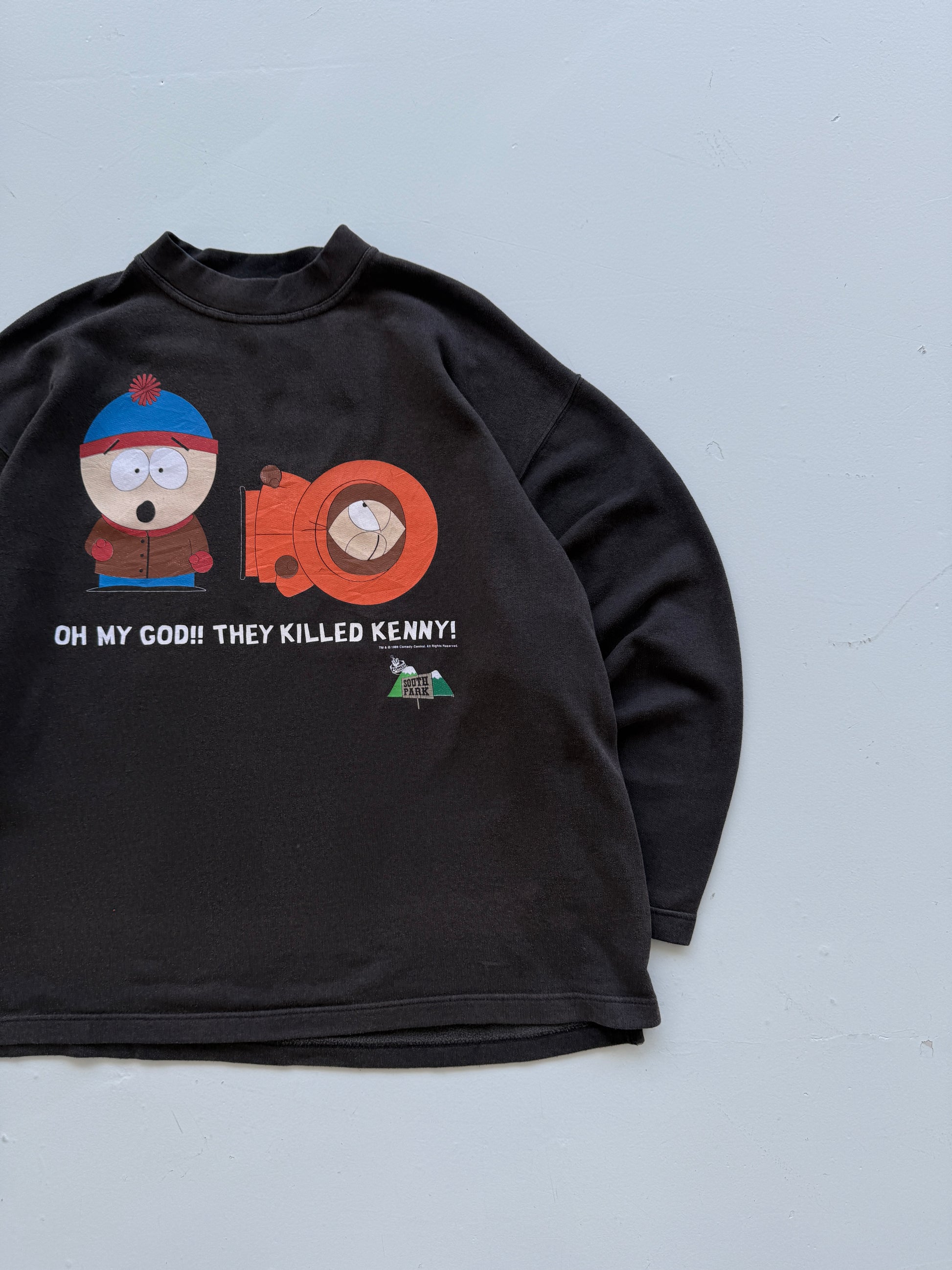 South Park They Killed Kenny 90's Vintage Graphic Sweatshirt - XL