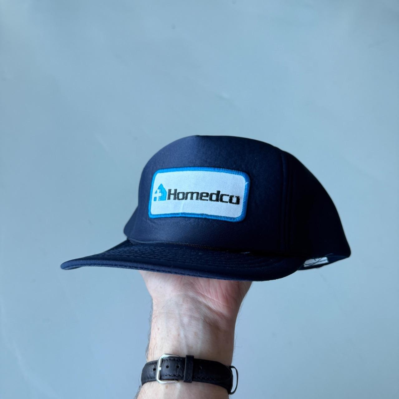 Blue Homedco Vintage Foam SnapBack Trucker Cap