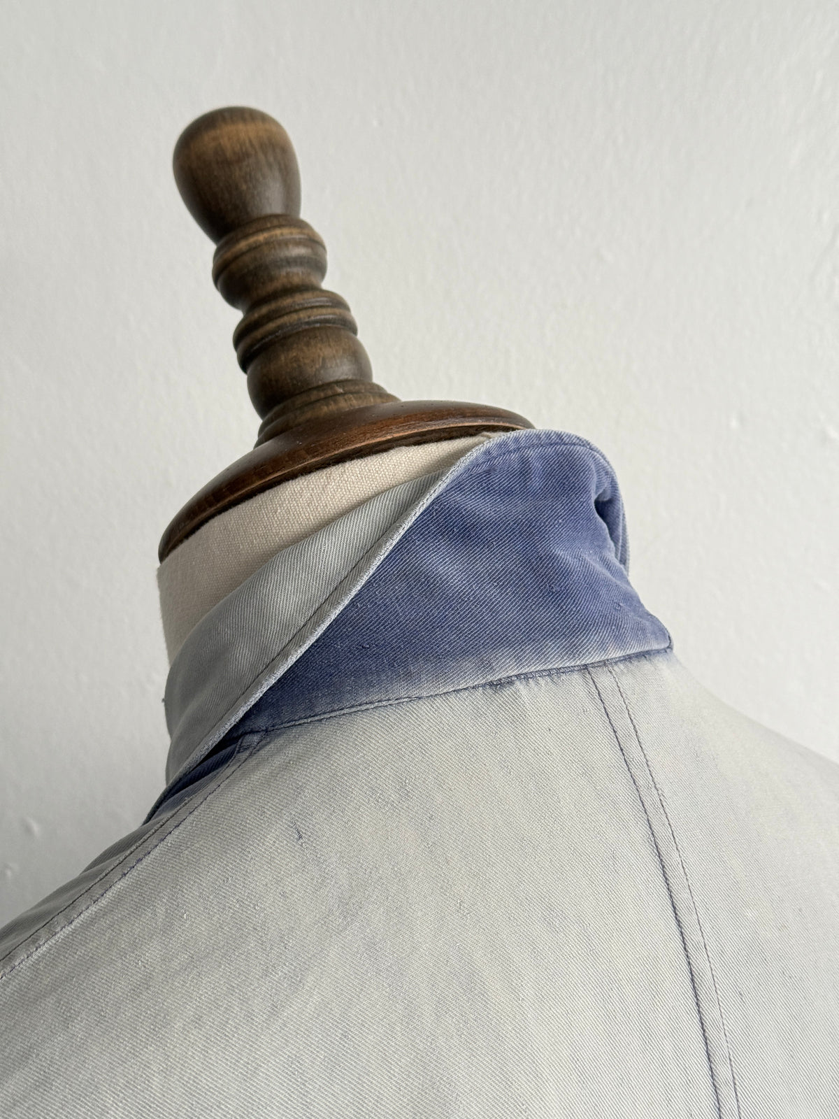 Thrashed Blue Lotus 1960's Vintage Workwear Chore Jacket CH546 - Small