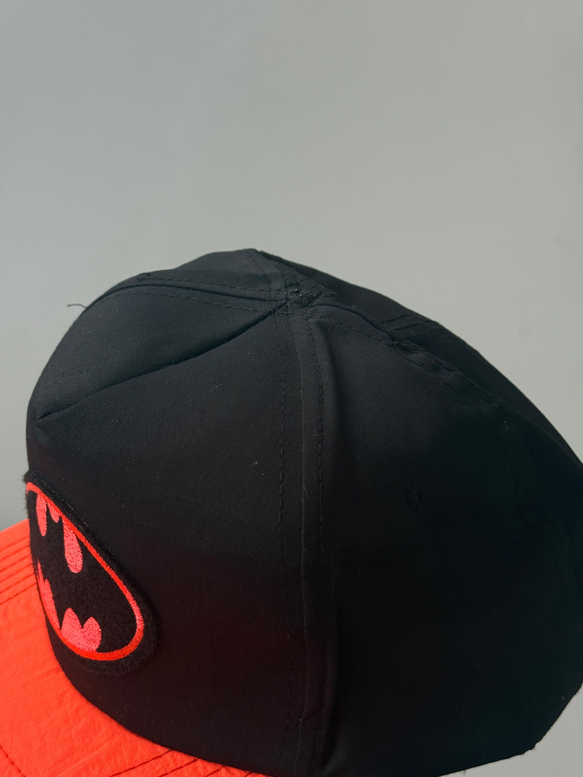 Black Batman Vintage 90's Cotton SnapBack Trucker Cap
