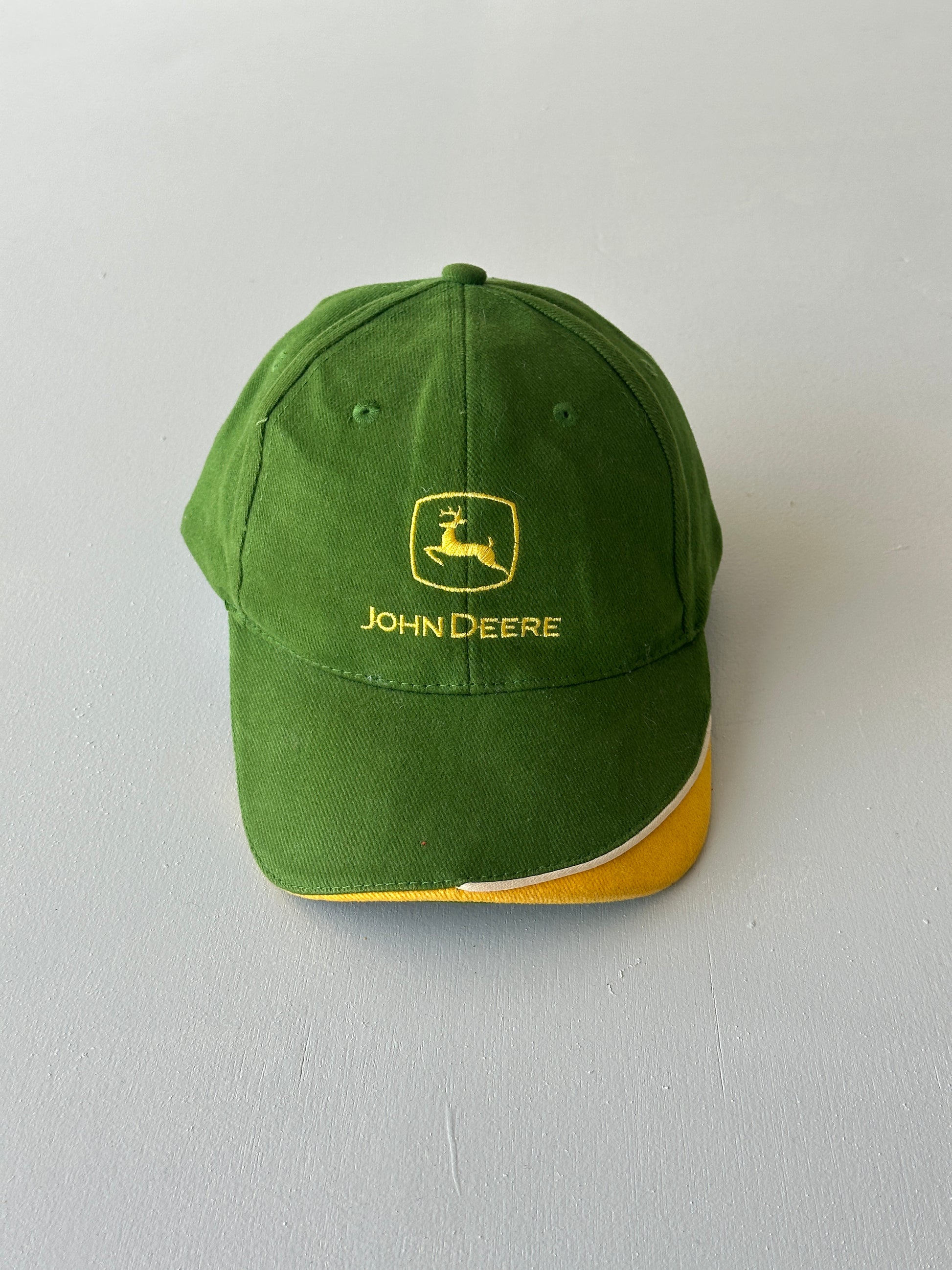 Green John Deere Owners Edition 90's Vintage SnapBack Trucker Cap
